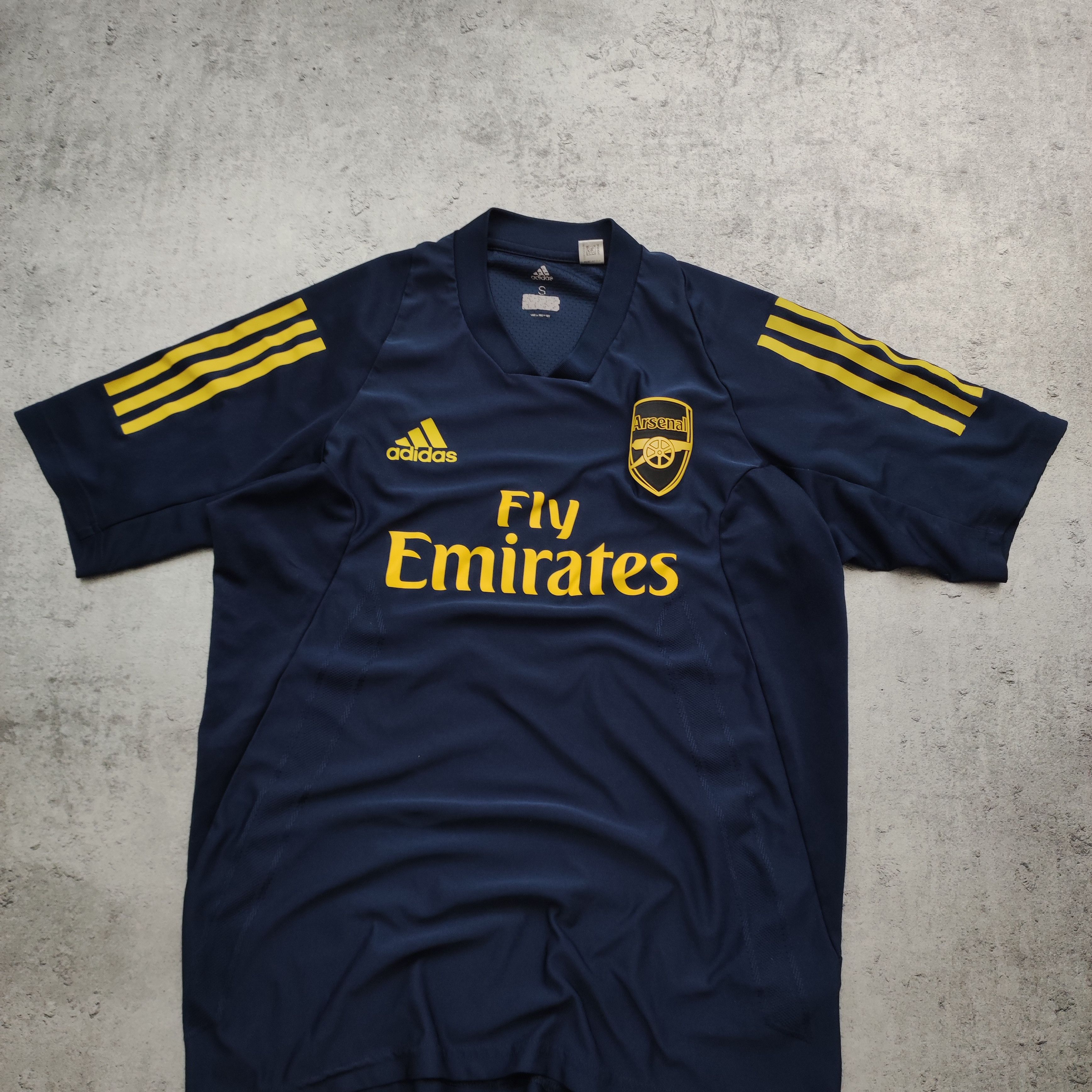 Vintage RARE Arsenal London x Adidas Football 2019/20 Third Jersey Size US S / EU 44-46 / 1 - 2 Thumbnail