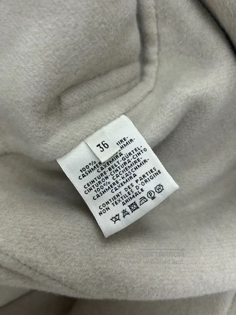 Hermes Hermes Beige cashmere coat Size XS / US 0-2 / IT 36-38 - 8 Thumbnail
