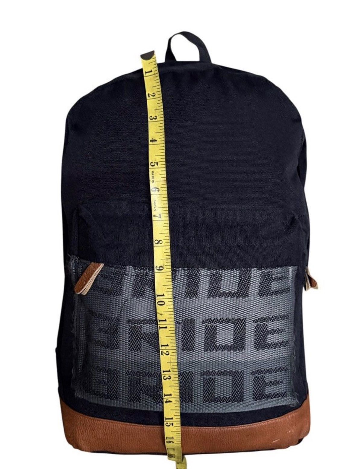 Japanese Brand Bride Racing Bagpack Canvas and Leather Size ONE SIZE - 6 Thumbnail