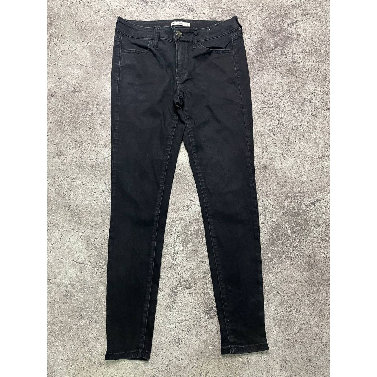 Vintage Vintage SO Ultimate Jegging Black Skinny Jeans Size 7 Pants Size 29" - 2 Thumbnail