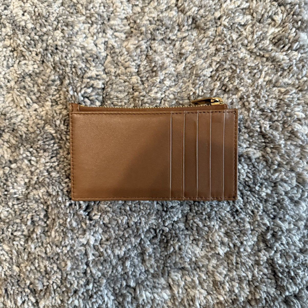 YSL ziptop card wallet