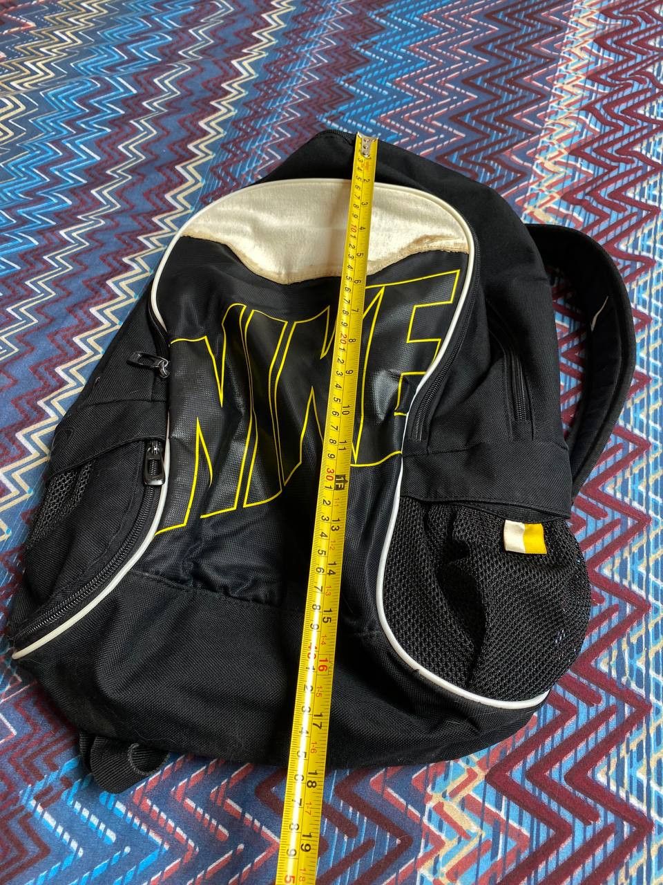 Nike Backpacks Vintage Nike big logo black streetwear Y2K Size ONE SIZE - 14 Thumbnail