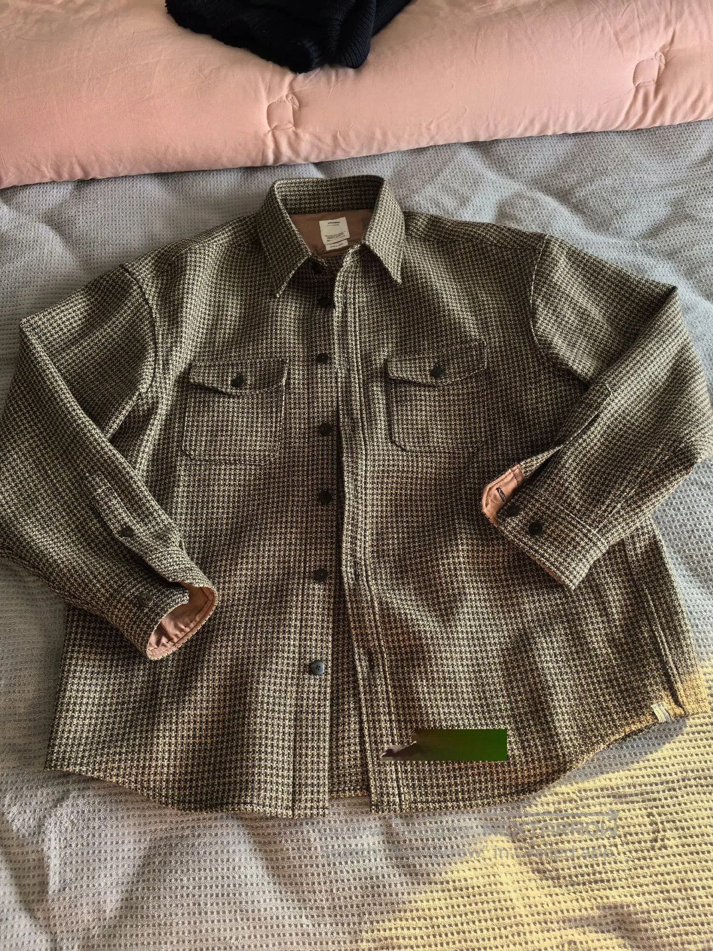 Visvim Visvim LUMBER L/S Houndstooth Shirt. Size US L / EU 52-54 / 3 - 1 Thumbnail