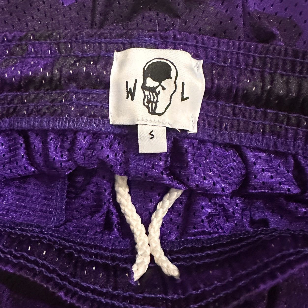Warren Lotas Lakers Reaper Camo Shorts Size US 30 / EU 46 - 4 Thumbnail