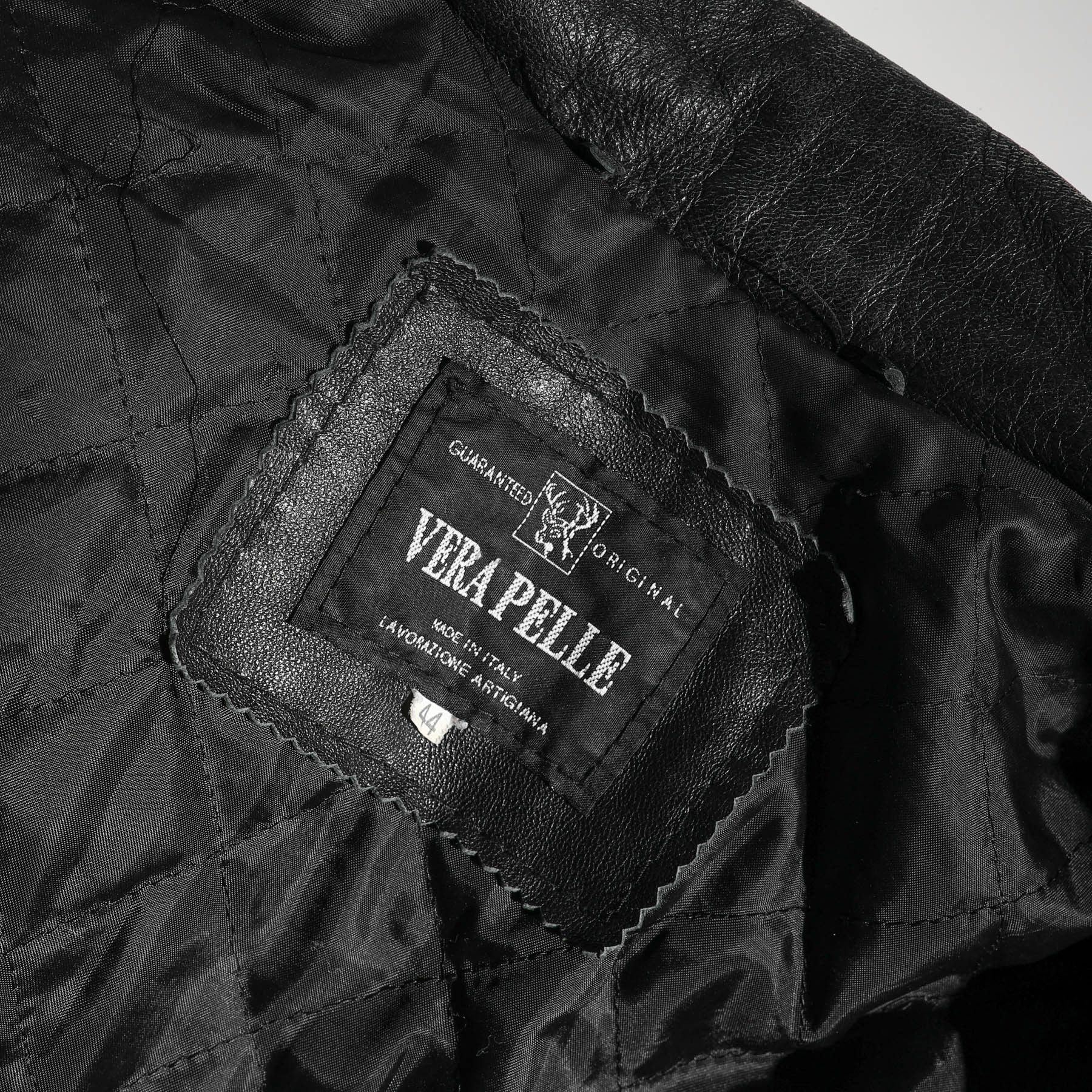 Vintage Vera Pella Soft Genuine Leather Jacket Coat Made In Italy Size M / US 6-8 / IT 42-44 - 5 Thumbnail