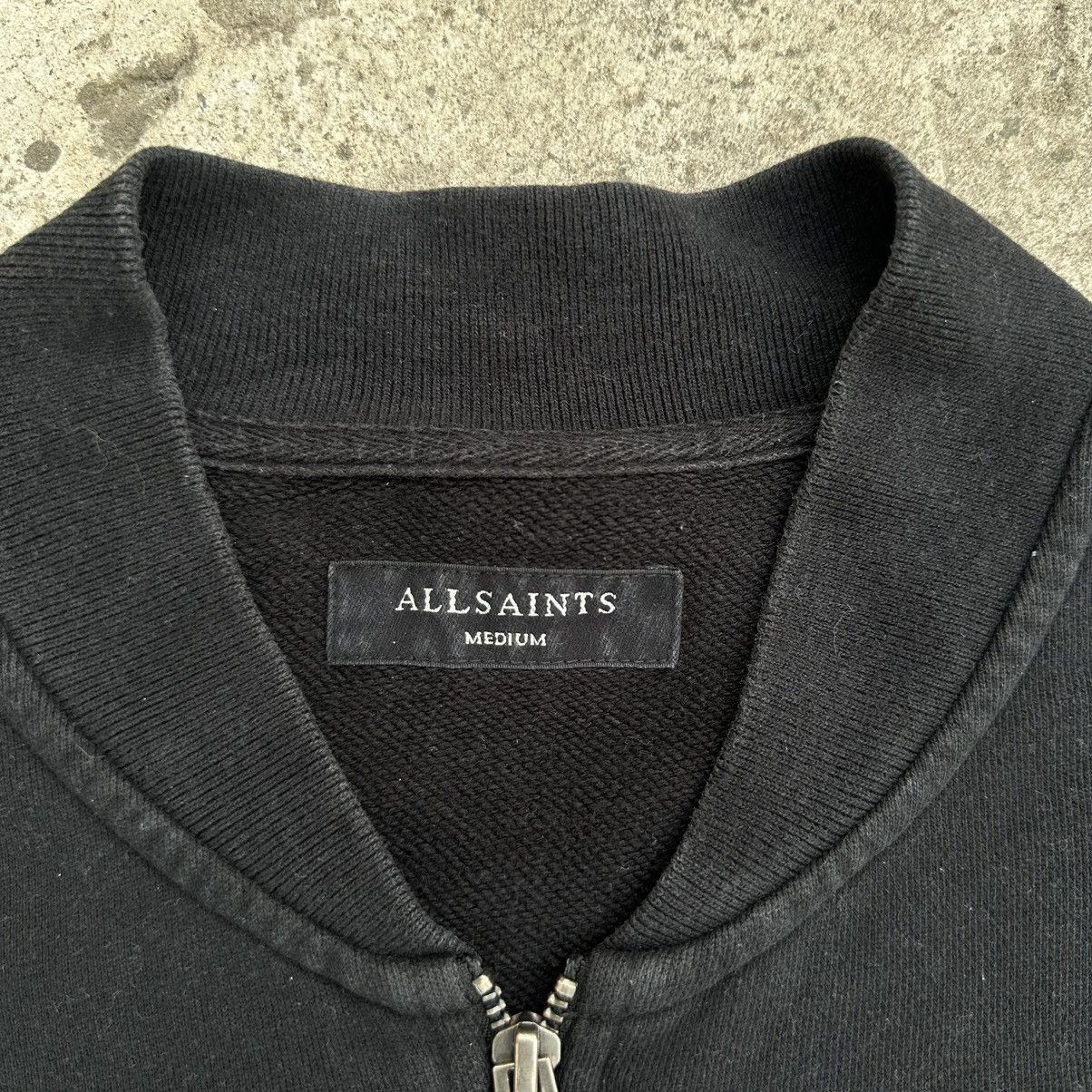Allsaints Vintage Allsaints Zip Bomber Sweater Old Money 00s Y2K Size US M / EU 48-50 / 2 - 8 Thumbnail