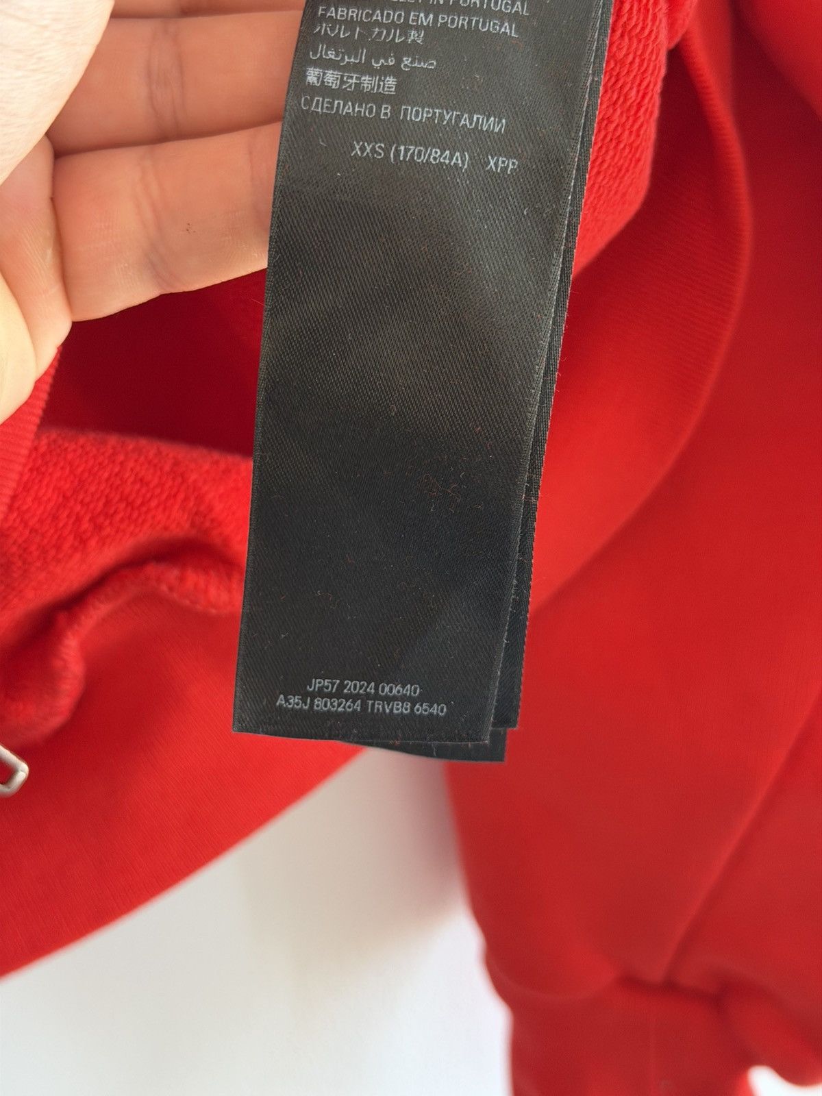 Balenciaga × Under Armour *RARE* BALENCIAGA DEMNA UNDER ARMOUR REGULAR FIT HOODIE RED Size US XXS / EU 40 - 15 Thumbnail