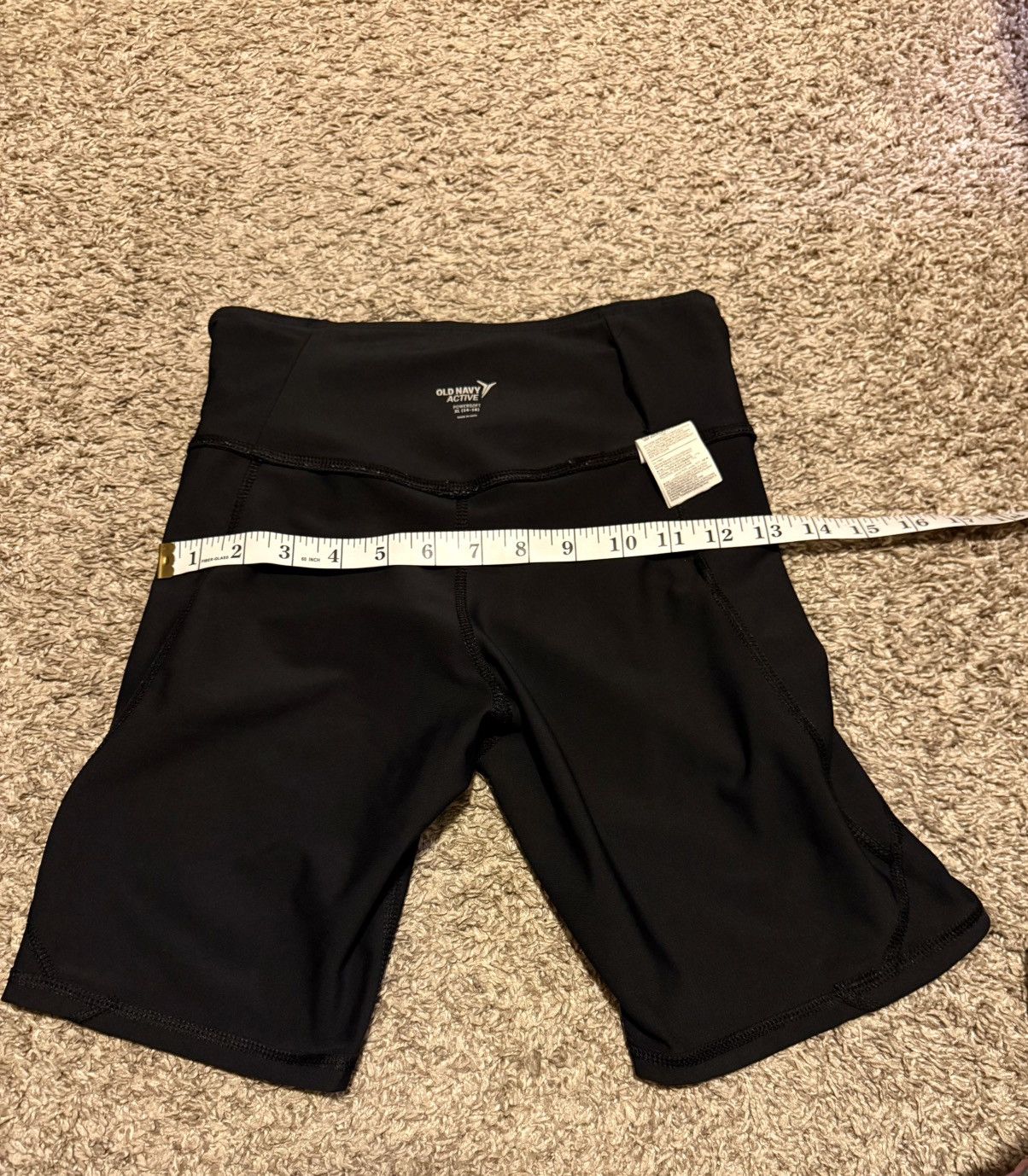 Old Navy Old Navy Active Black High-Waisted Biker Shorts – Women’s Size 25" / US 0 / IT 36 - 3 Thumbnail