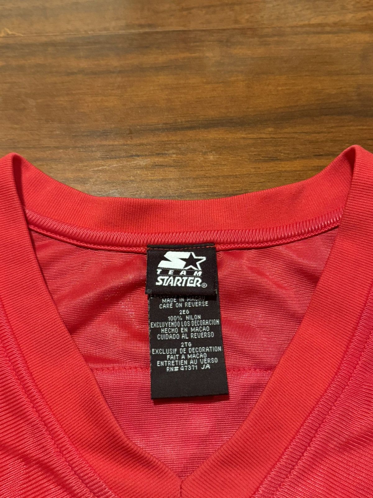 Starter Y2K/Vintage Red Starter Maryland Terrapins jersey Size US XXL / EU 58 / 5 - 9 Thumbnail