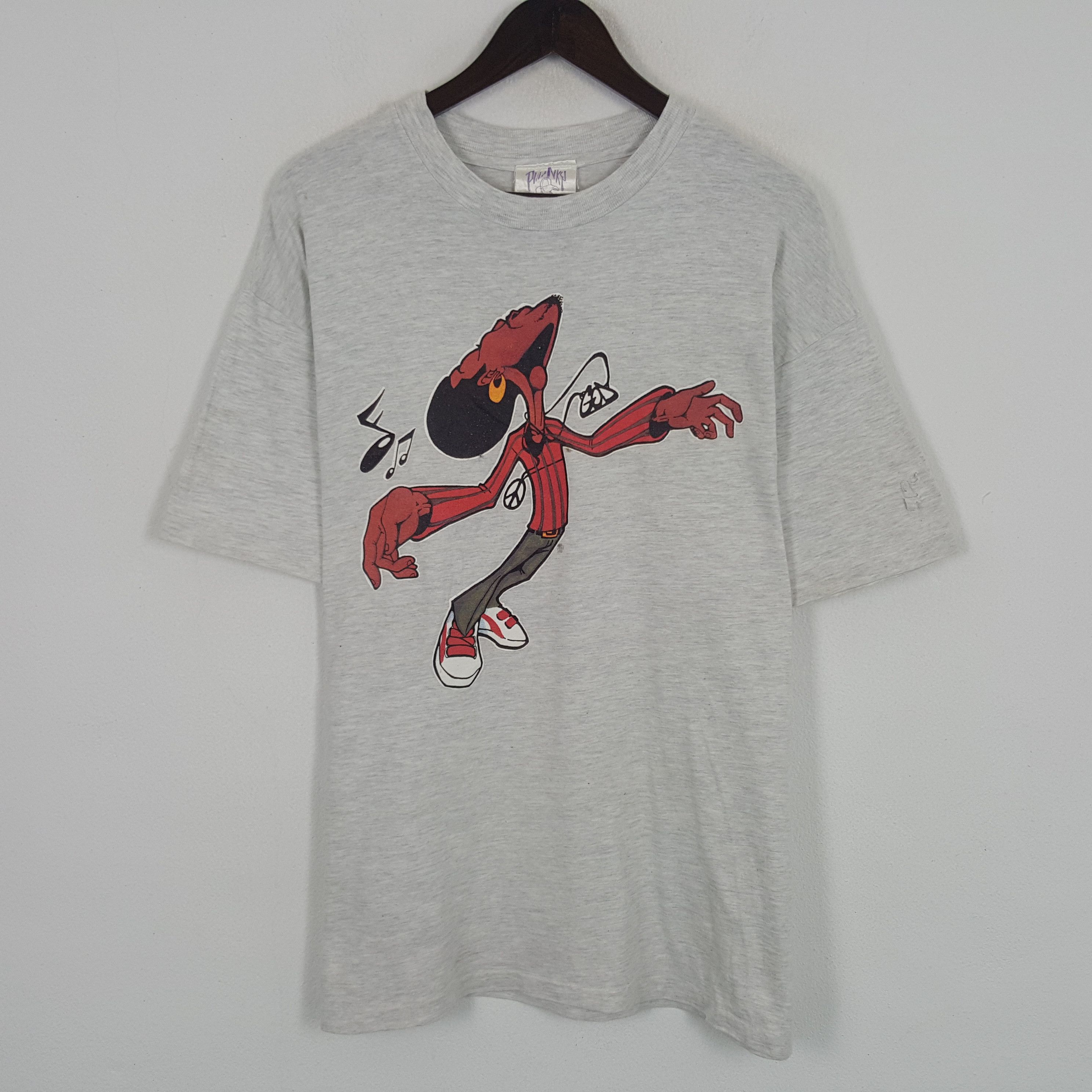 Vintage Vintage Phunky Circle Tshirt Size US XL / EU 56 / 4 - 1 Thumbnail