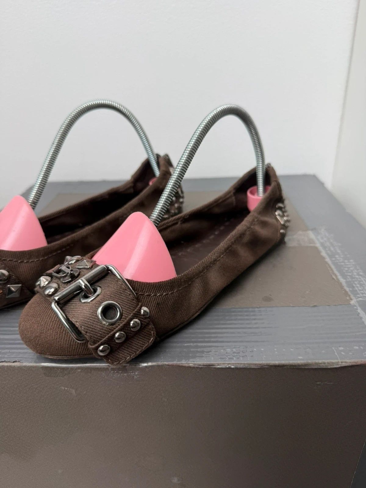 Miu Miu Miu Miu ballerinas ballet 2000s y2k vintage archive Size US 6.5 / IT 36.5 - 7 Thumbnail