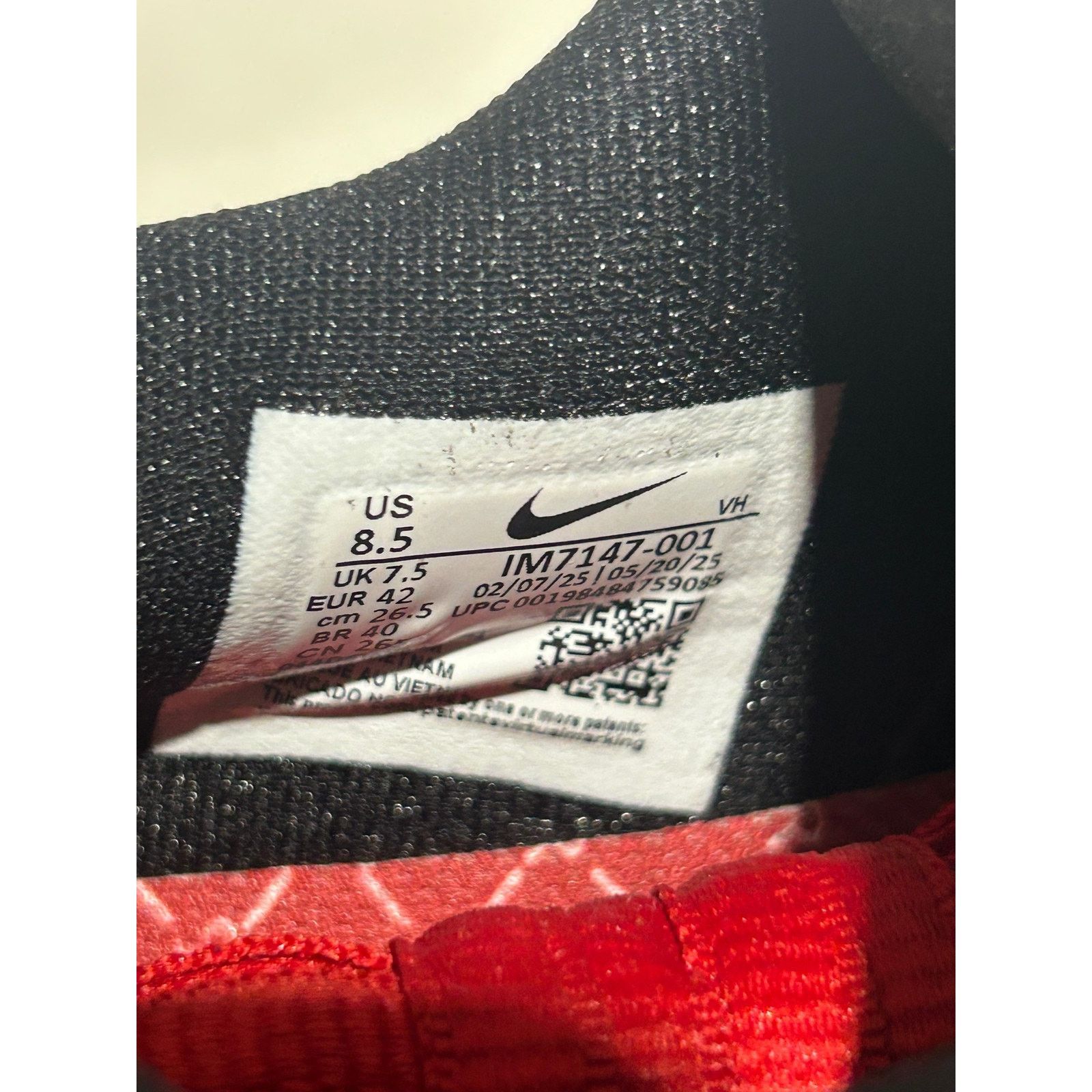 Nike NIKE SB ZOOM PAUL RODRIGUEZ 1 BRED SIZE 8.5 NEW Size US 8.5 / EU 41-42 - 5 Thumbnail