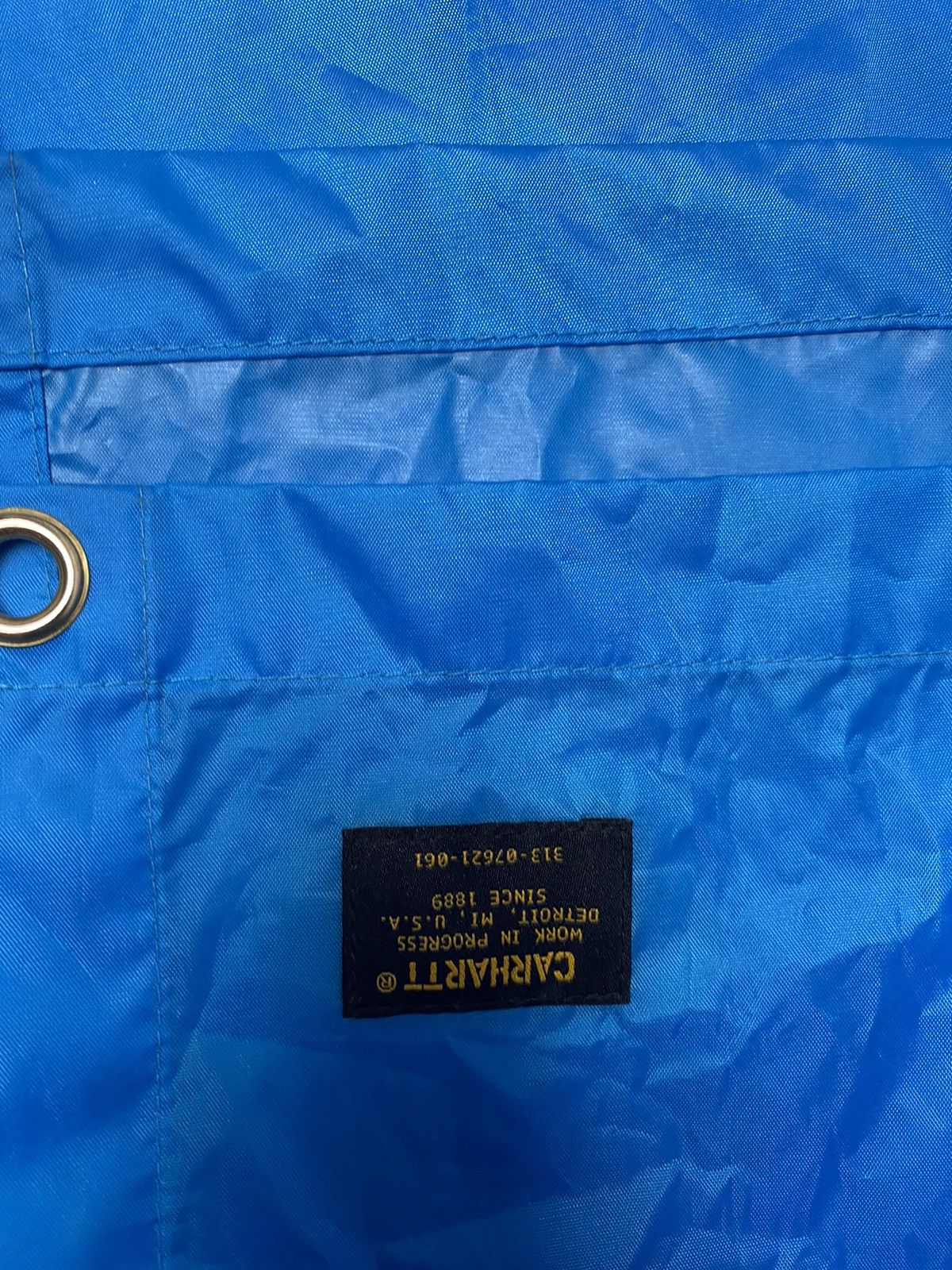 Carhartt Wip Carhartt Wip blue raincoat, one size, used Size US XL / EU 56 / 4 - 4 Thumbnail