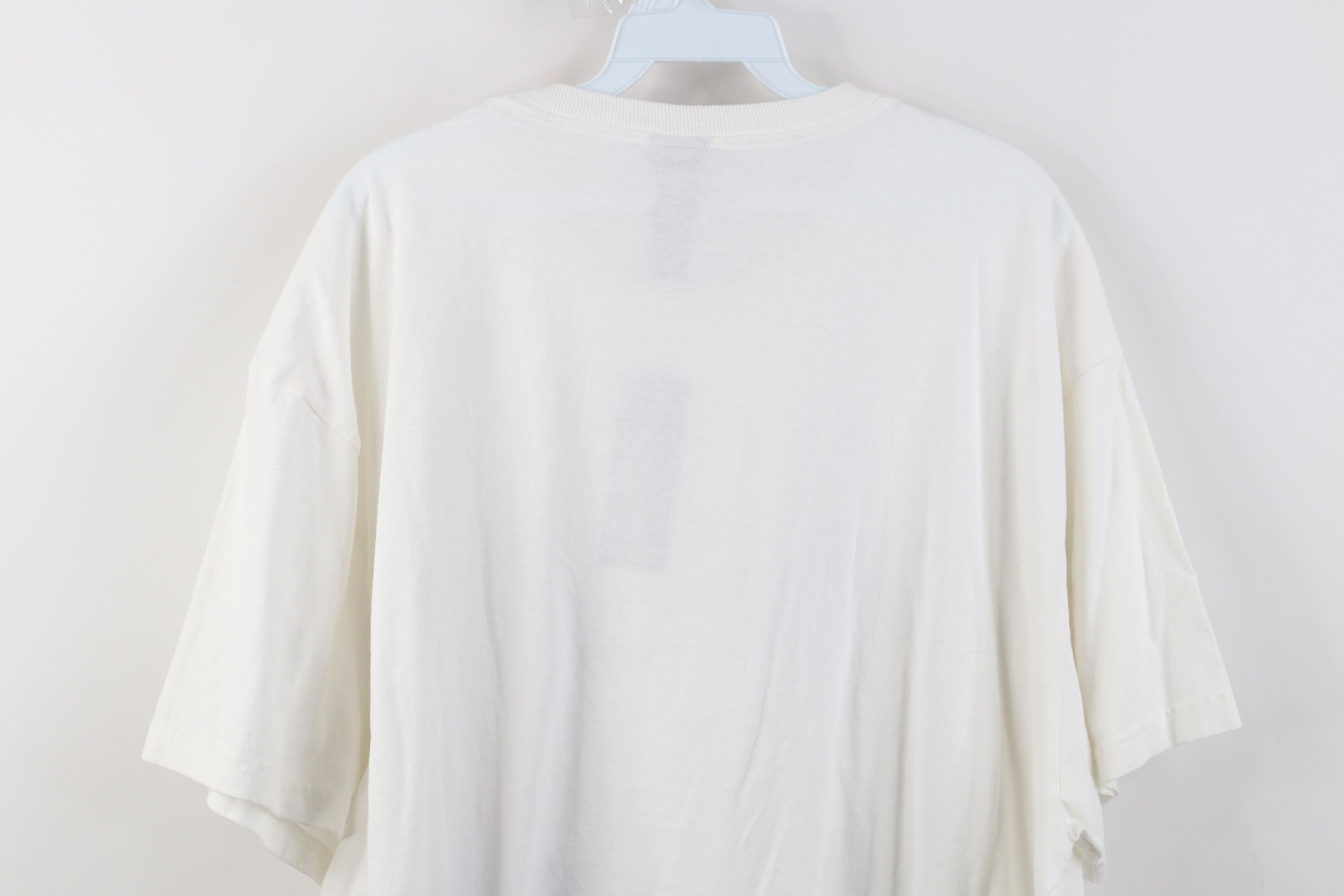 Polo Ralph Lauren Deadstock Vintage 90s Ralph Lauren Monogram Jumbo T-Shirt Size US XXL / EU 58 / 5 - 15 Thumbnail