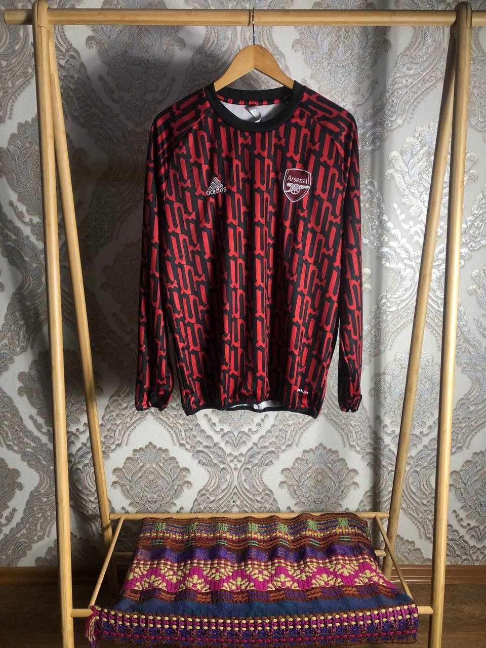 Adidas VINTAGE ADIDAS FC ARSENAL LONDON ENGLAND SOCCER JERSEY RETRO Size US XL / EU 56 / 4 - 1 Thumbnail