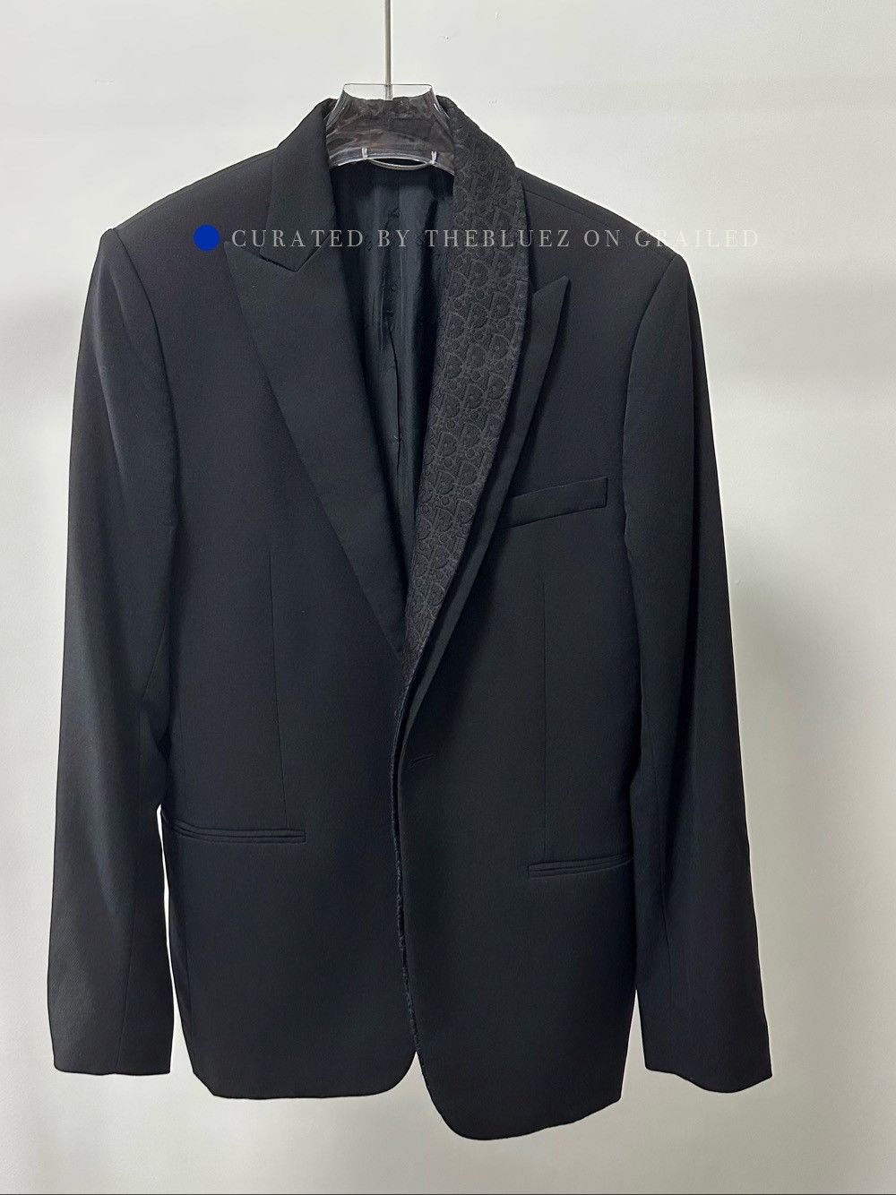 Dior Sleek Black Lapel Blazer, Size 36R Size US M / EU 48-50 / 2 - 1 Thumbnail