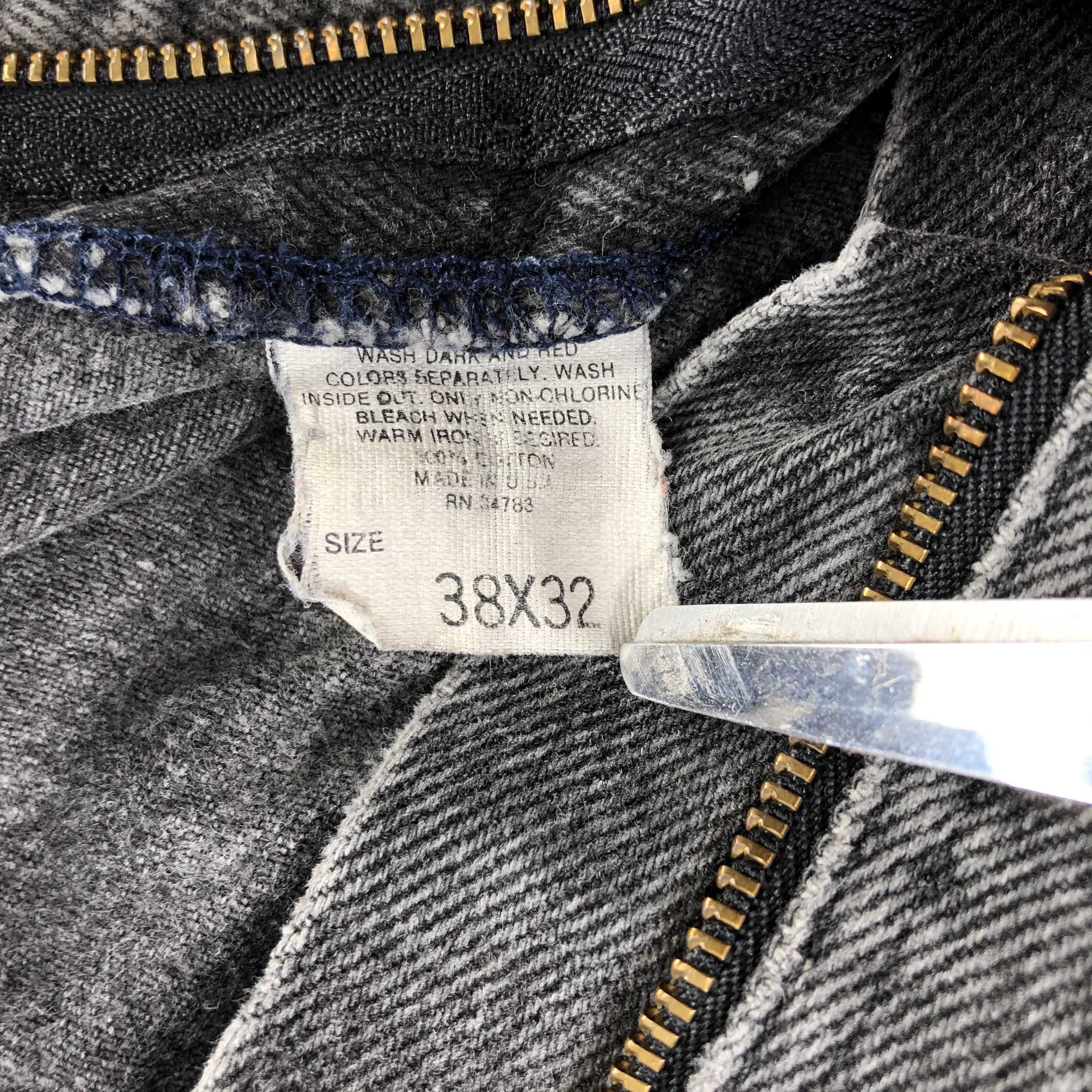 Lee Vintage Faded Blak Lee Jeans-J2271 Size US 35 - 17 Thumbnail