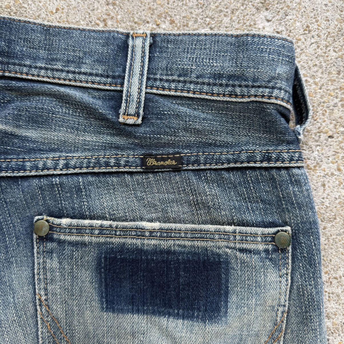 Wrangler VINTAGE WRANGLER FADED JEAN DENIM PANTS Size US 35 - 9 Thumbnail