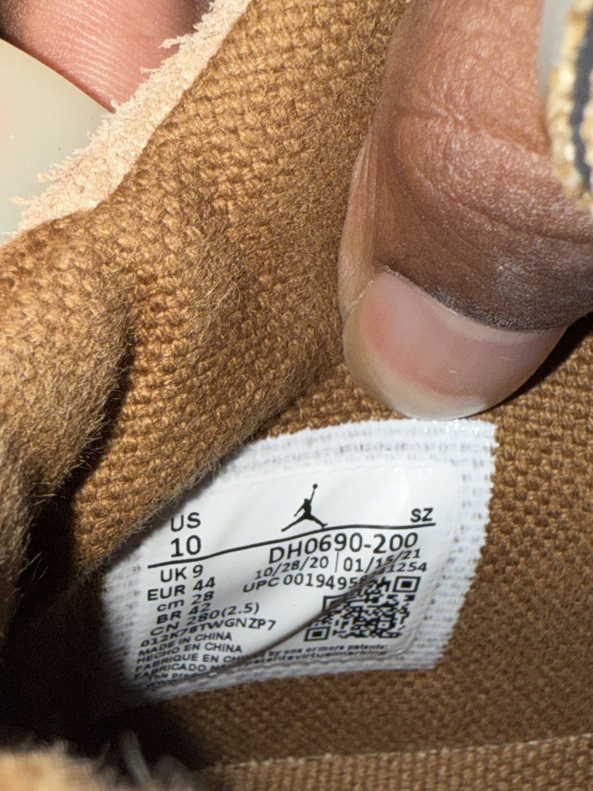 Jordan Brand × Travis Scott Travis Scott 6 British Tan Size US 10 / EU 43 - 6 Thumbnail