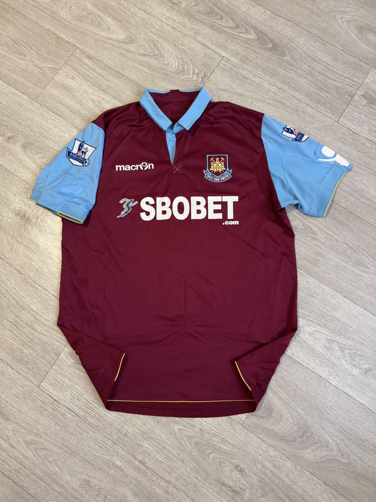 🔷Vintage Macron West Ham United 2010/11 Soccer jersey🔷