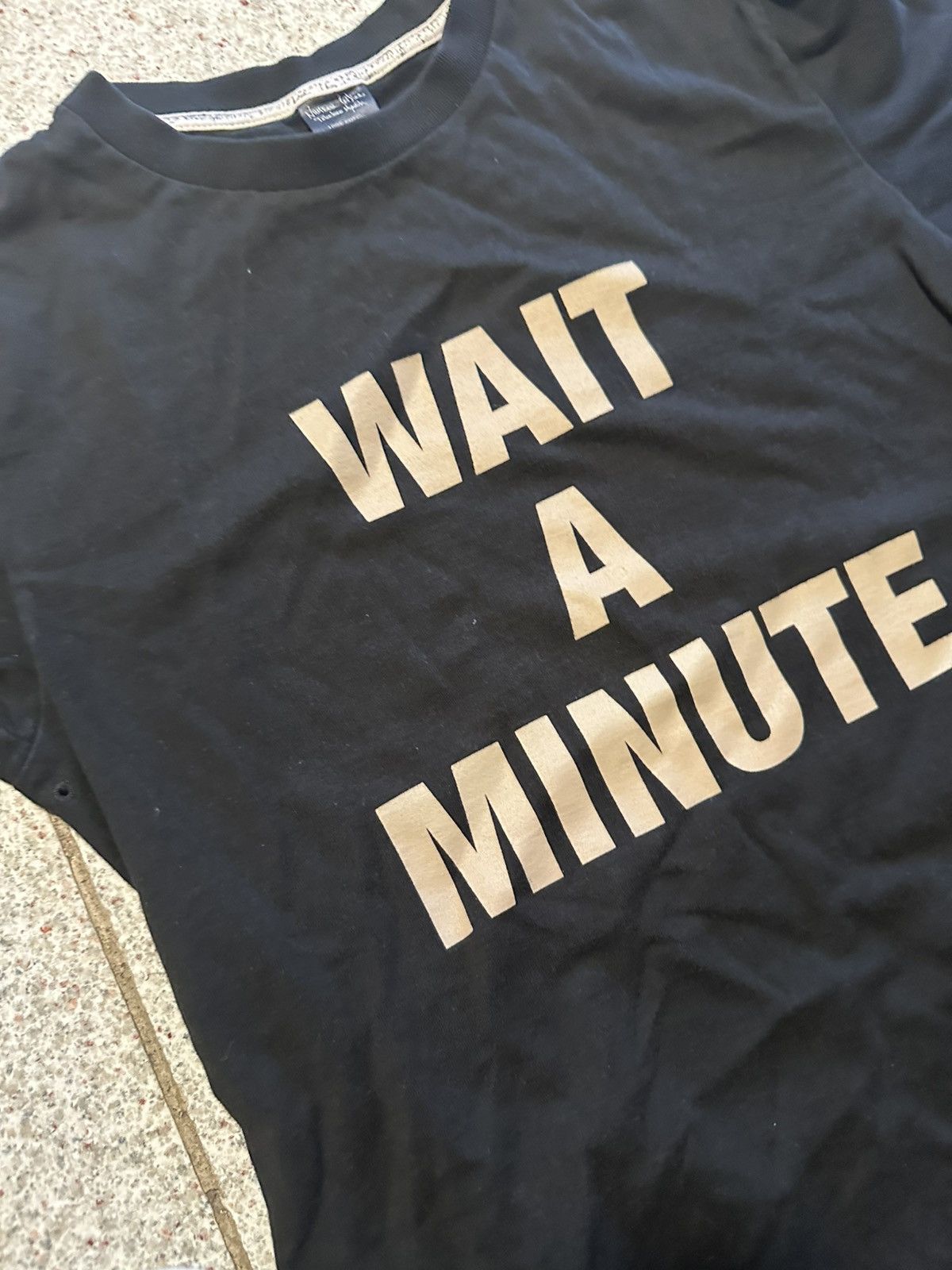Number (N)ine Number Nine “Wait A Minute” T-Shirt Size US M / EU 48-50 / 2 - 2 Thumbnail