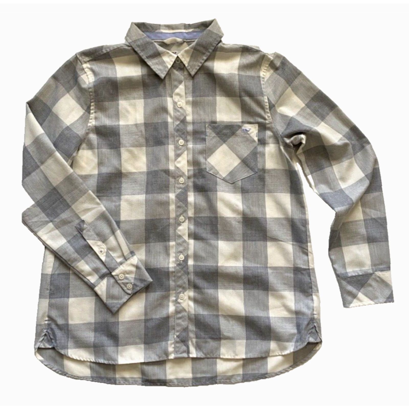 Vineyard Vines Vineyard Vines Buffalo Check Chilmark Relaxed Button-Up Shirt Sz 10 Size L / US 10 / IT 46 - 3 Thumbnail