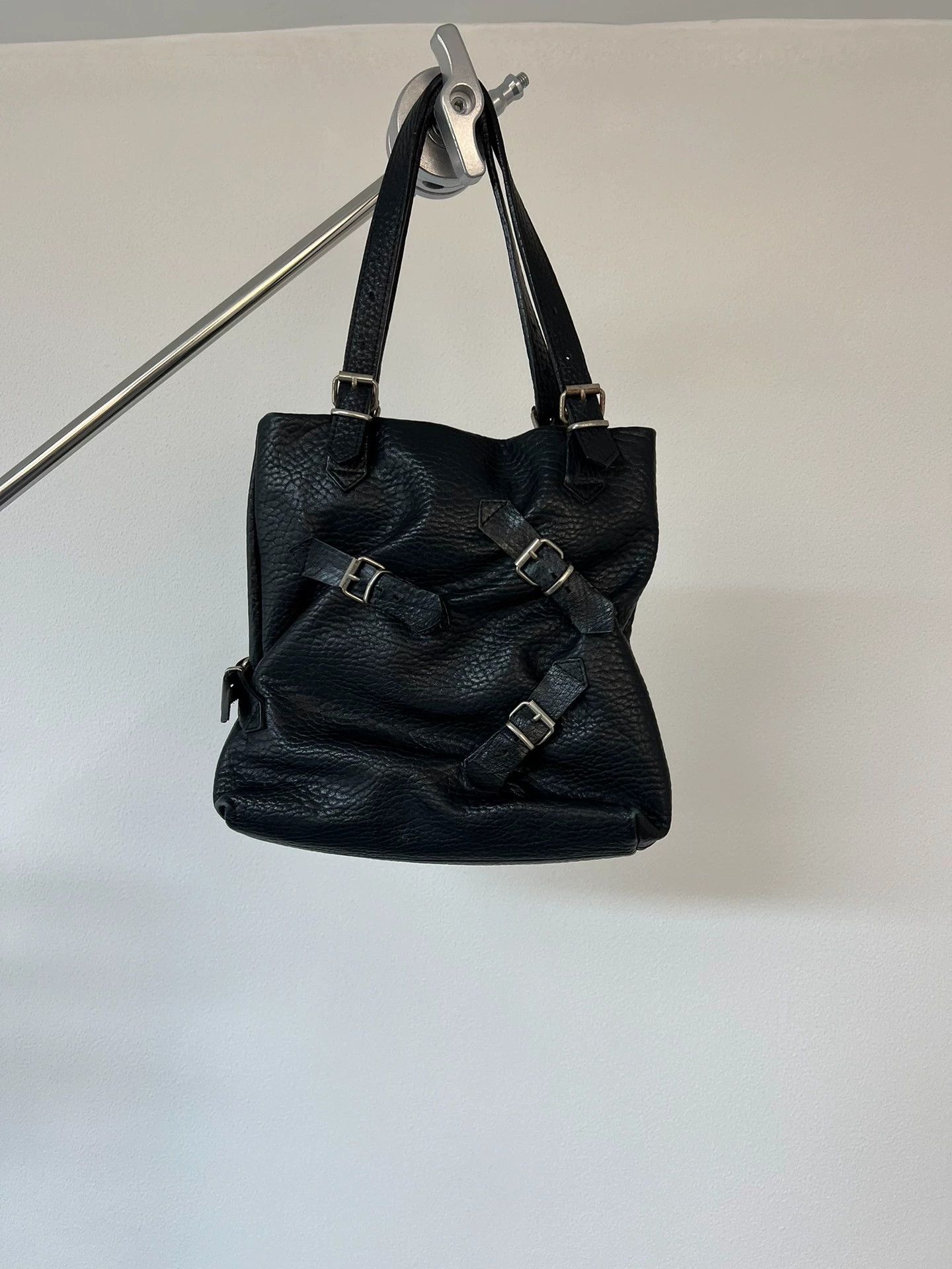 Ann Demeulemeester Ann demeulemeester Boston leather bag | Grailed