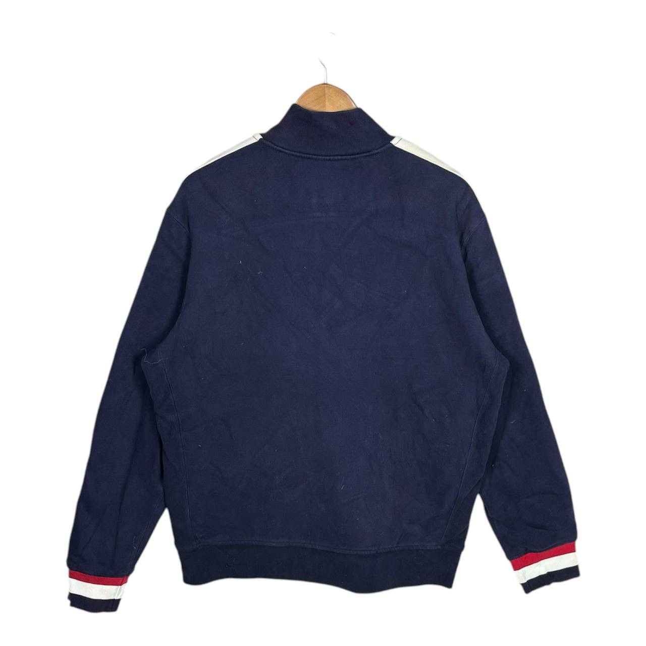 Polo Ralph Lauren Polo Ralph Lauren Navy Blue Zipper Sweater Jacket Size US XL / EU 56 / 4 - 2 Thumbnail