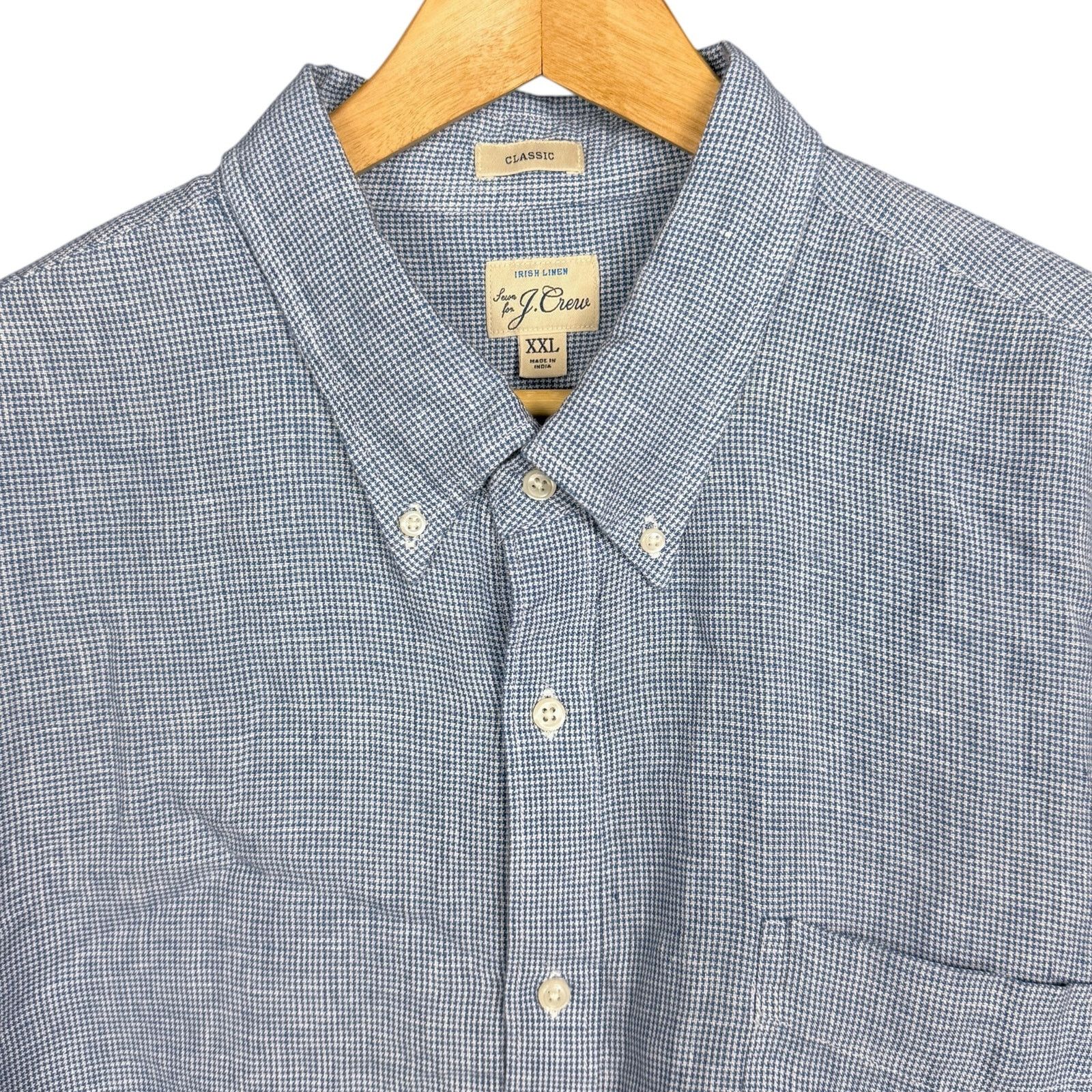 J.Crew J.Crew Mens Shirt 2XL Button Down 100% Linen Baird McNutt Size US XXL / EU 58 / 5 - 3 Thumbnail