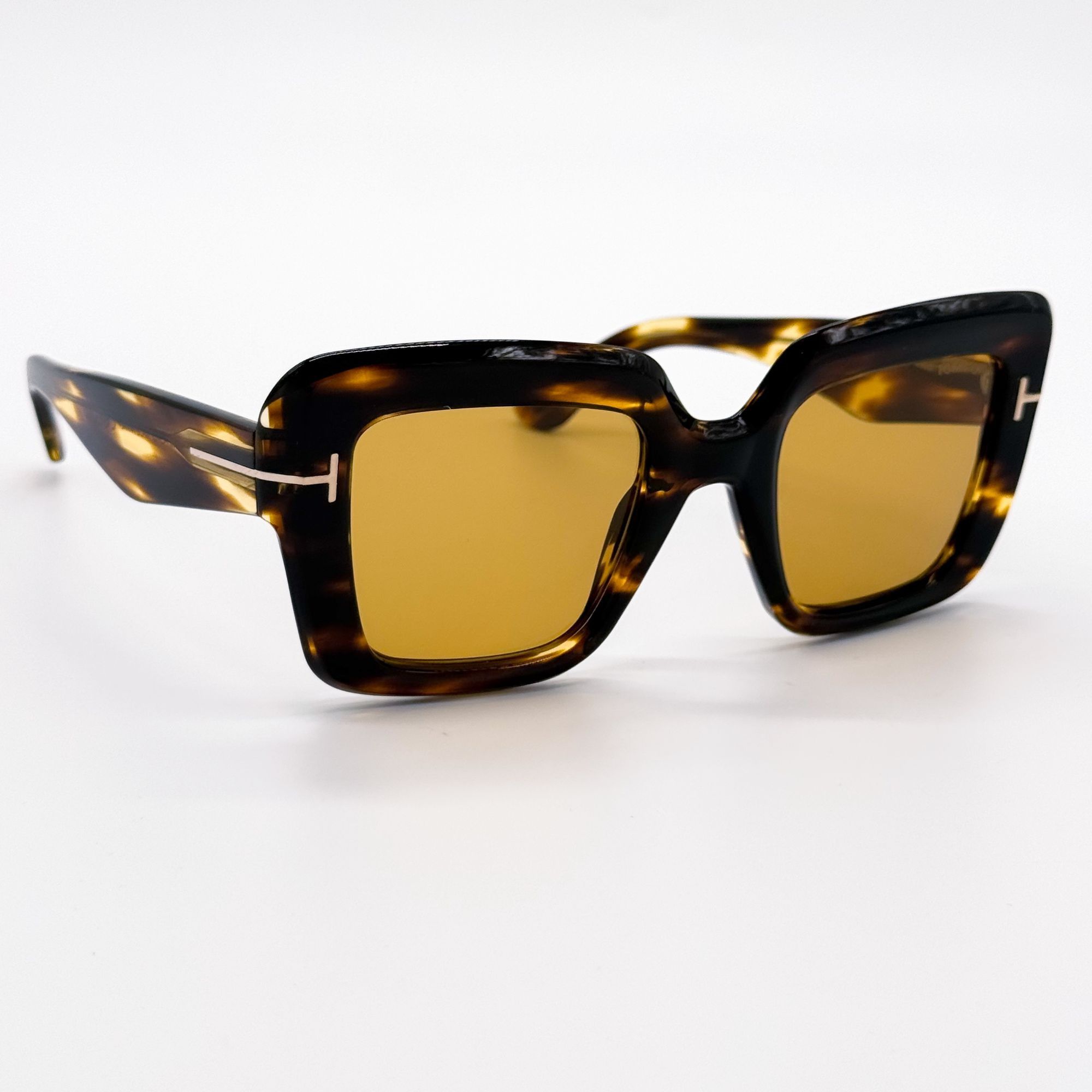 Tom Ford NEW TOM FORD TF1157 52E SUNGLASSES FT1157/S 52Е WOMEN HAVANA Size ONE SIZE - 4 Thumbnail