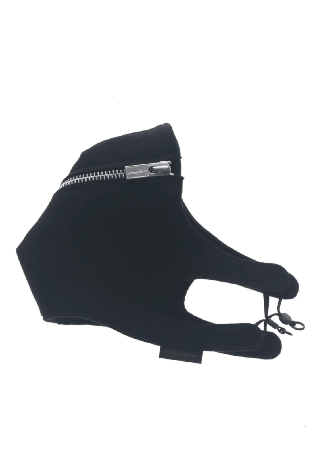 Yohji Yamamoto Yohji Yamamoto Pour Homme - Wool Fastener Cover Face Mask Size ONE SIZE - 5 Thumbnail