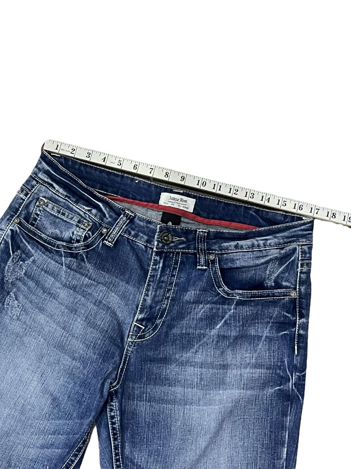 Grailed Antique Rivet C.Heart Style Flare Jeans W34 Y2K Vibe Jeans Size US 34 / EU 50 - 13 Thumbnail