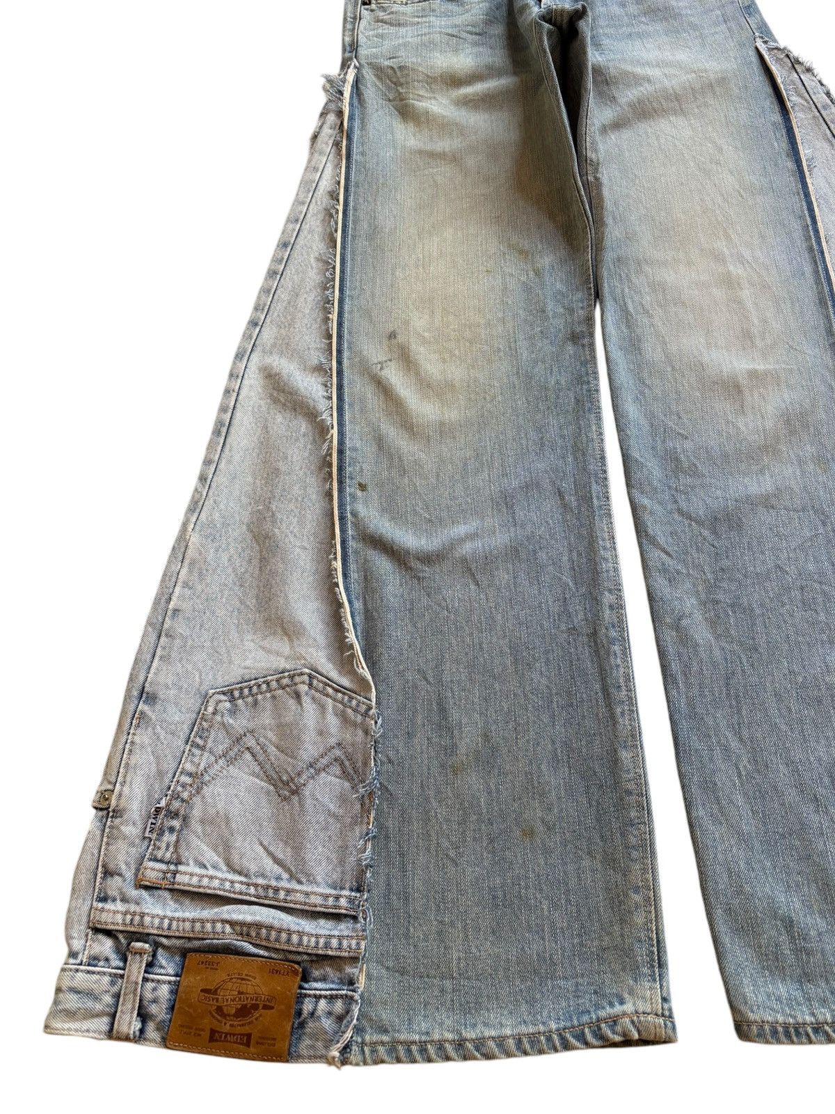 Edwin × Japanese Brand Vintage Japanese Edwin 505zx Selvedge Custom Flare Jeans Size US 32 / EU 48 - 6 Thumbnail
