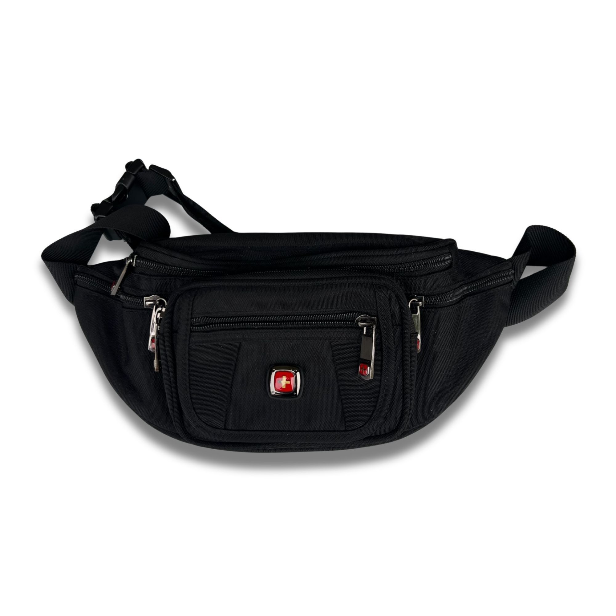 Other Swiss Gear Black Nylon Adjustable Waist Bag With Multiple Zi Size ONE SIZE - 2 Thumbnail