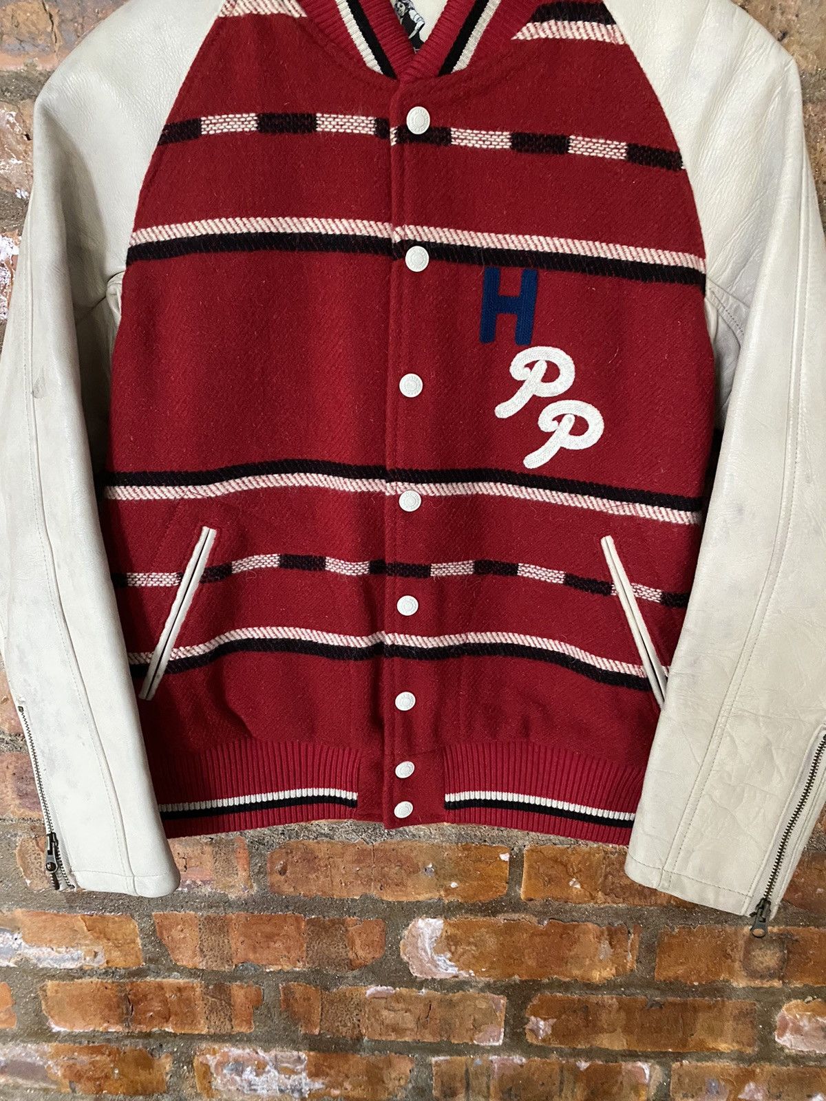 Hysteric Glamour 1990s Hysteric Leather Sleeve performance product Size US S / EU 44-46 / 1 - 6 Thumbnail