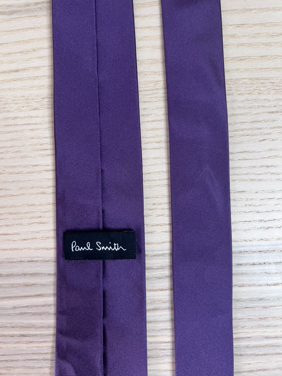 Paul Smith Skinny purple tie, silk, made in Italy, worn x 3 Size ONE SIZE - 10 Thumbnail