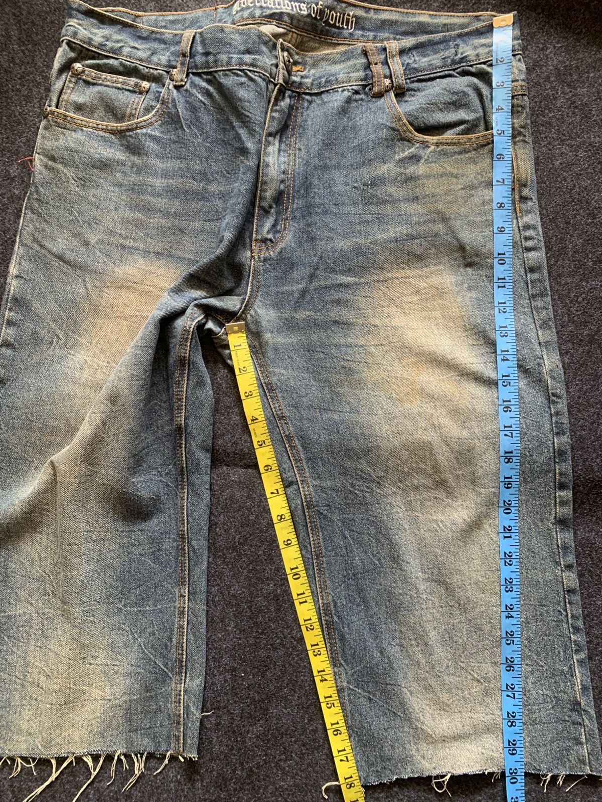 Japanese Brand A.O.D cross design like chrome hearts style. Size US 38 / EU 54 - 4 Thumbnail