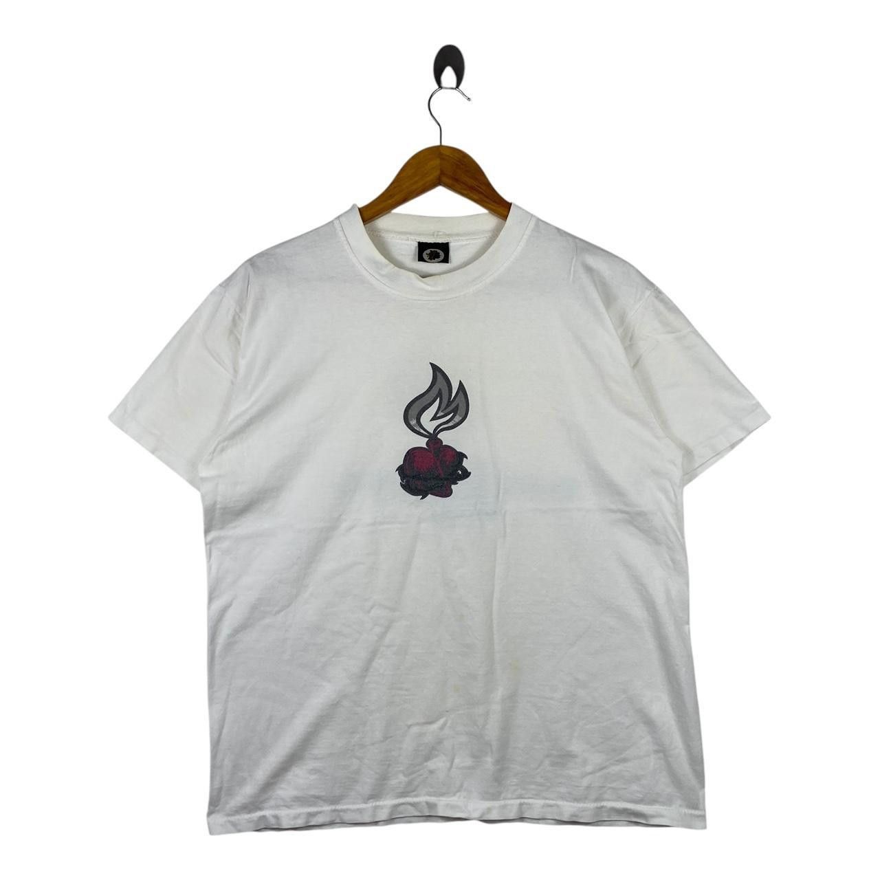 Mossimo Vintage MOSSIMO SKATEBOARD HEARTFELT Babang Tee Shirt Top Size US M / EU 48-50 / 2 - 1 Thumbnail