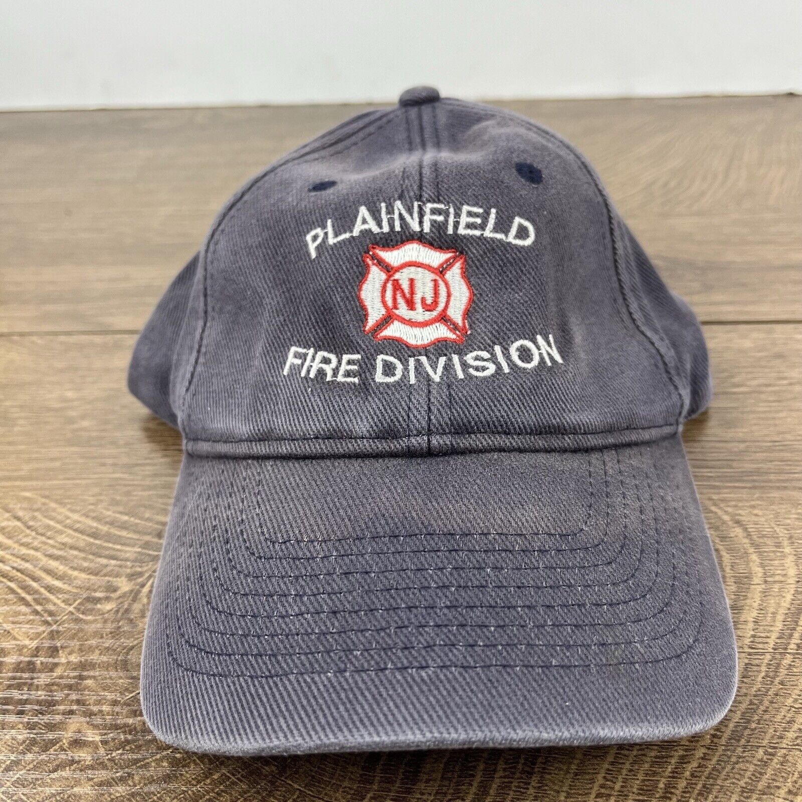 Other Plainfield Fire Division Hat NJ Hat Gray Hat Adjustable Gray Size ONE SIZE - 4 Thumbnail