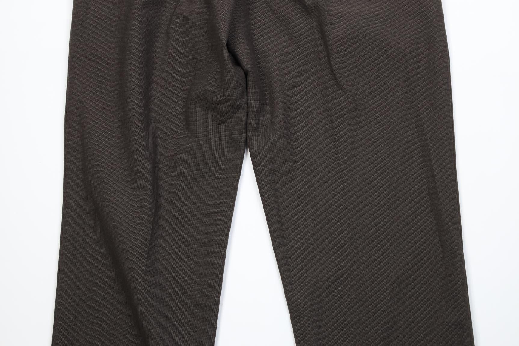 Levi's Vintage Y2K 2005 Levis Knit Wide Leg Chino Pants Brown Plaid Size US 34 / EU 50 - 12 Thumbnail