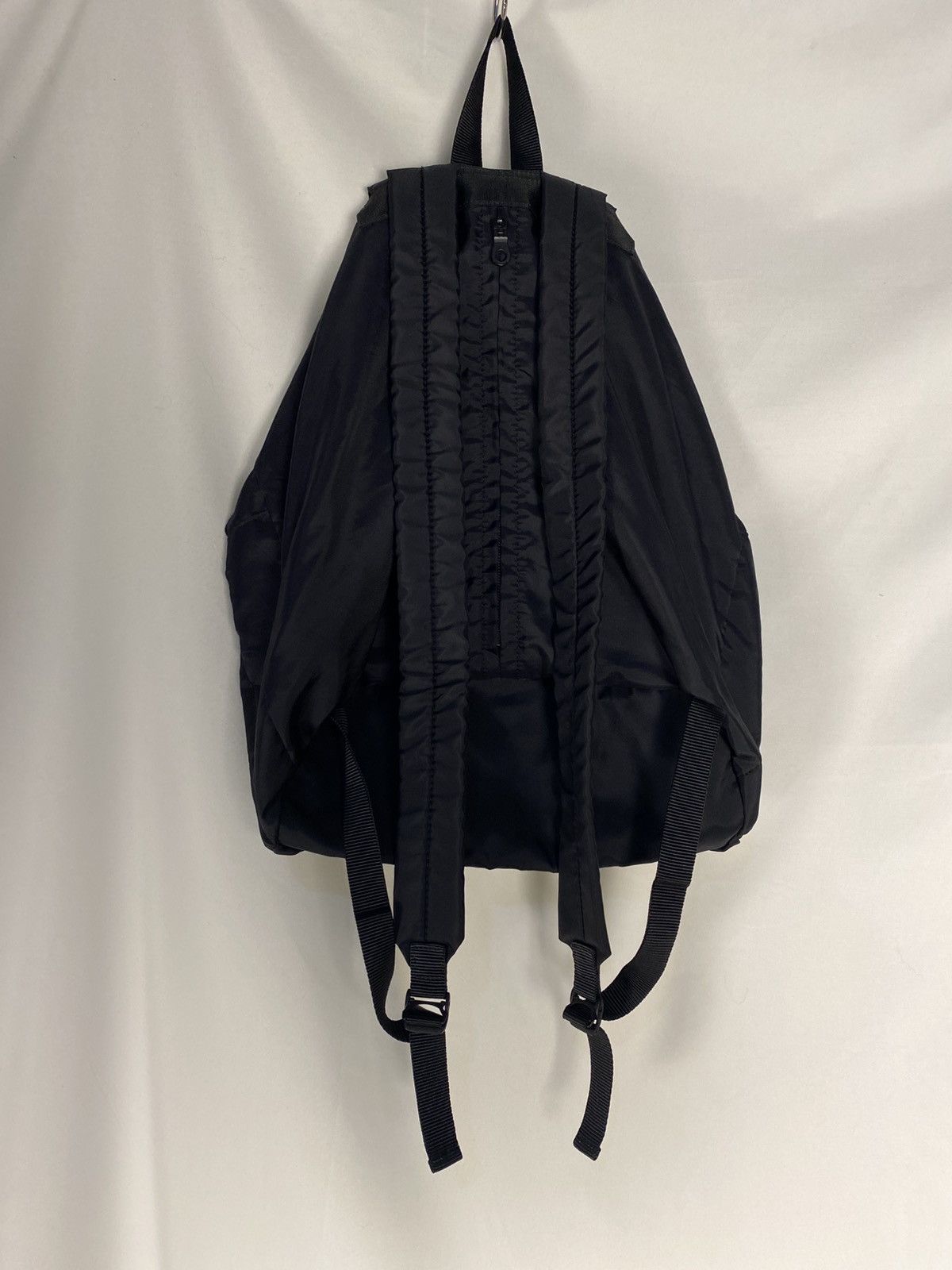 Yohji Yamamoto 2000 Yohji Yamamoto Y’saccs Bagpack Black Nylon Size ONE SIZE - 11 Thumbnail