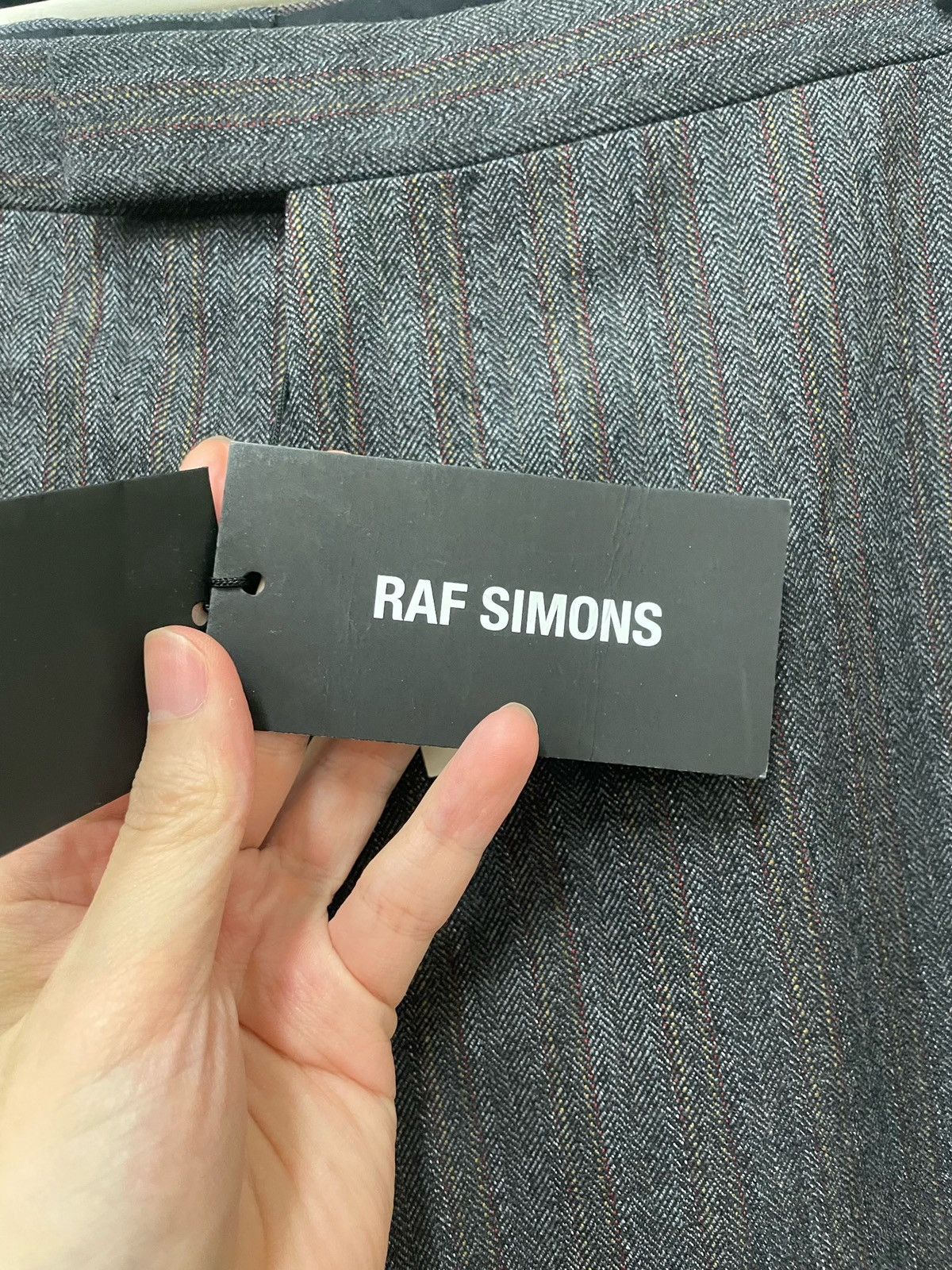 Raf Simons Raf Simons 19SS Crystal Wool Trousers Size US 34 / EU 50 - 8 Thumbnail