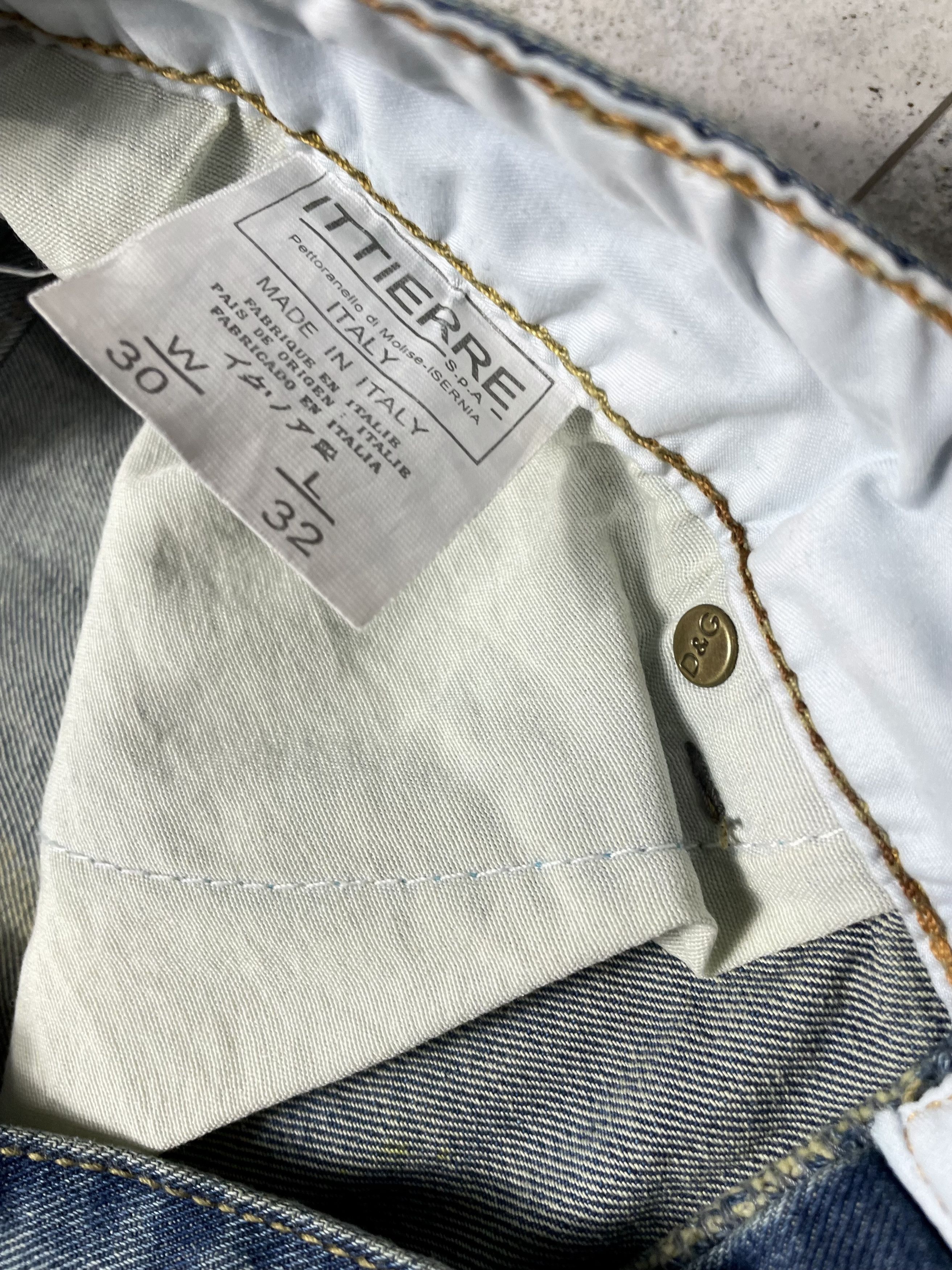 Dolce & Gabbana Dolce&Gabbana Archive 06’s Jeans Size US 32 / EU 48 - 6 Thumbnail