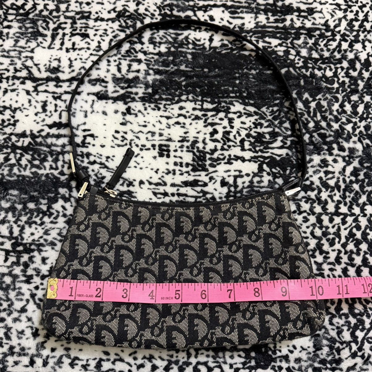 Dior Vintage Christian Dior Oblique Hobo Bag Size ONE SIZE - 10 Thumbnail