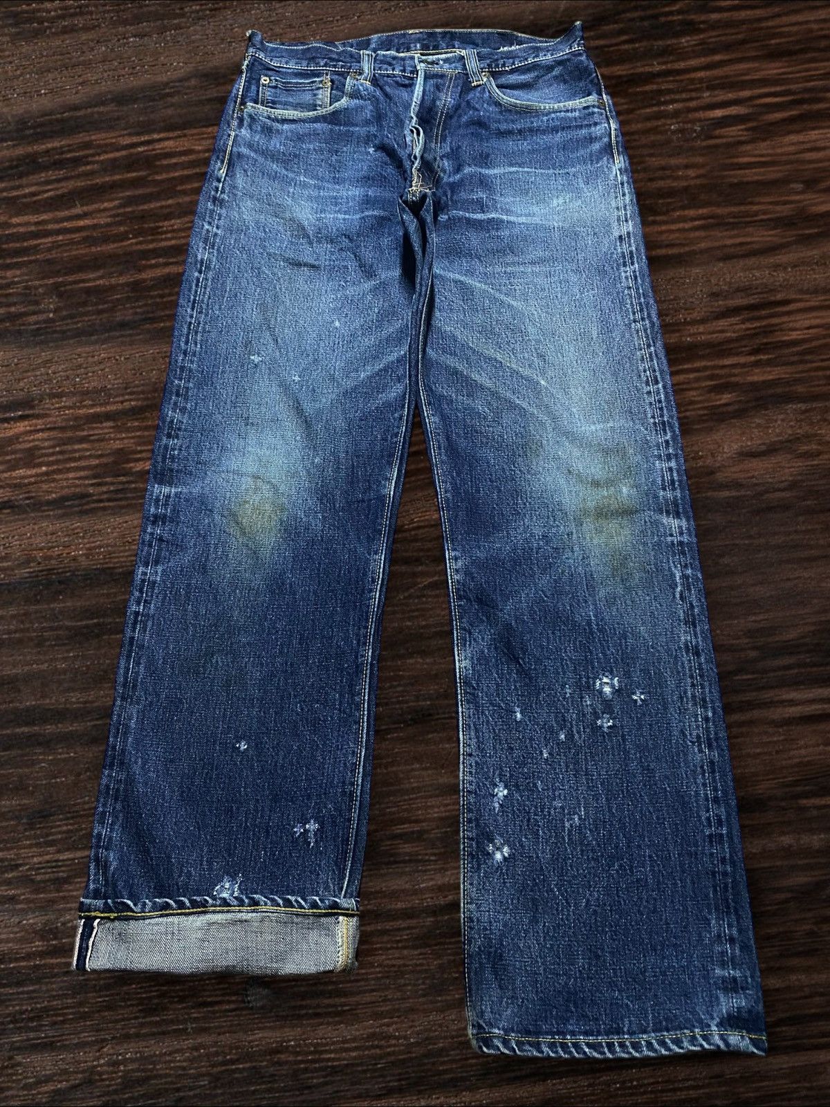 Sugar Cane Sugar Cane & Co Star Jeans Rare Japanese Selvedge Denim Size US 32 / EU 48 - 1 Thumbnail