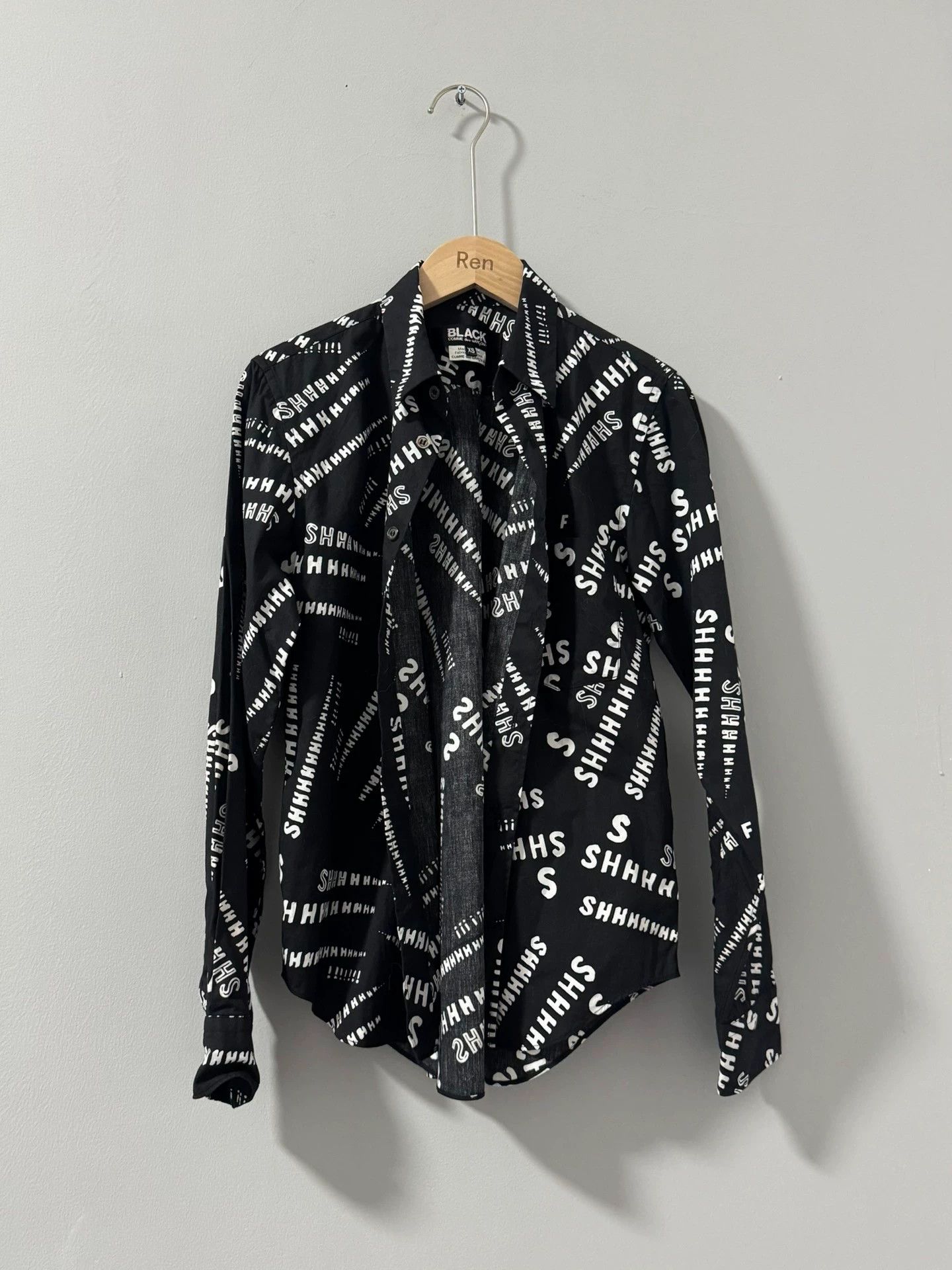 Comme des Garcons Comme des Garçons graffiti print CDG long-sleeved shirt Size US S / EU 44-46 / 1 - 4 Thumbnail