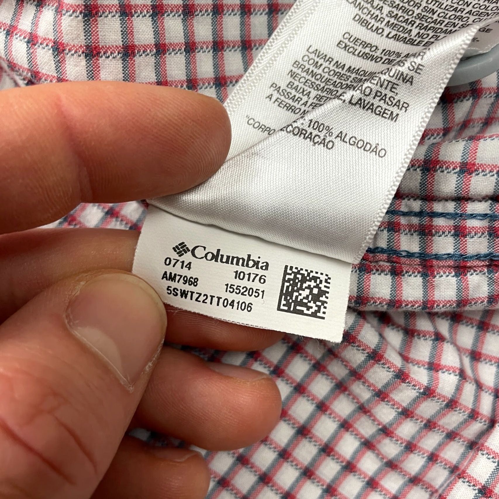 Vintage Columbia Shirt Men Large Multi Plaid Flannel Button Down Long Sleeve Rapid River Size US L / EU 52-54 / 3 - 6 Thumbnail