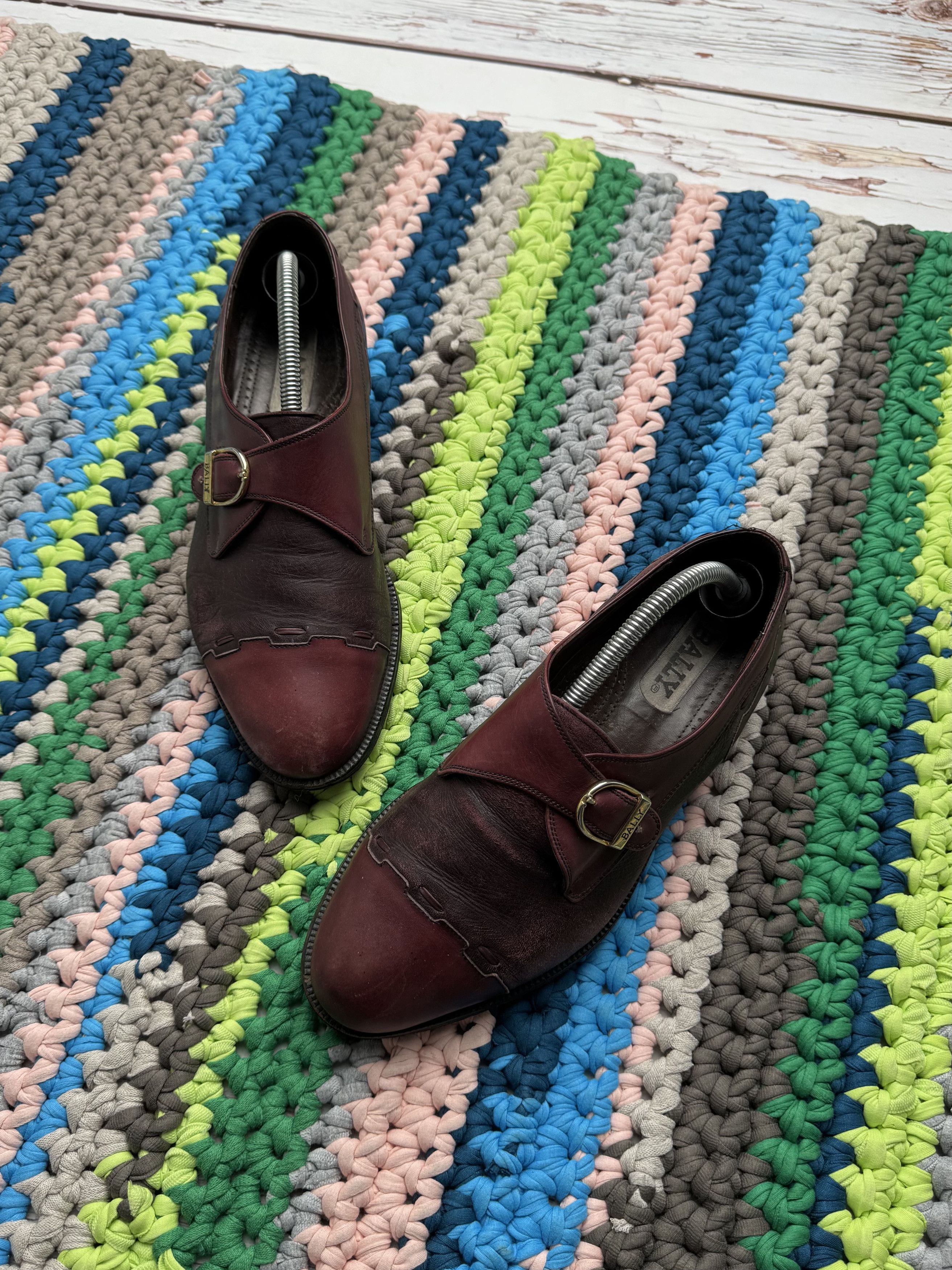 Bally Bally Vintage Leather Shoes (D10) Size US 8.5 / EU 41-42 - 2 Thumbnail