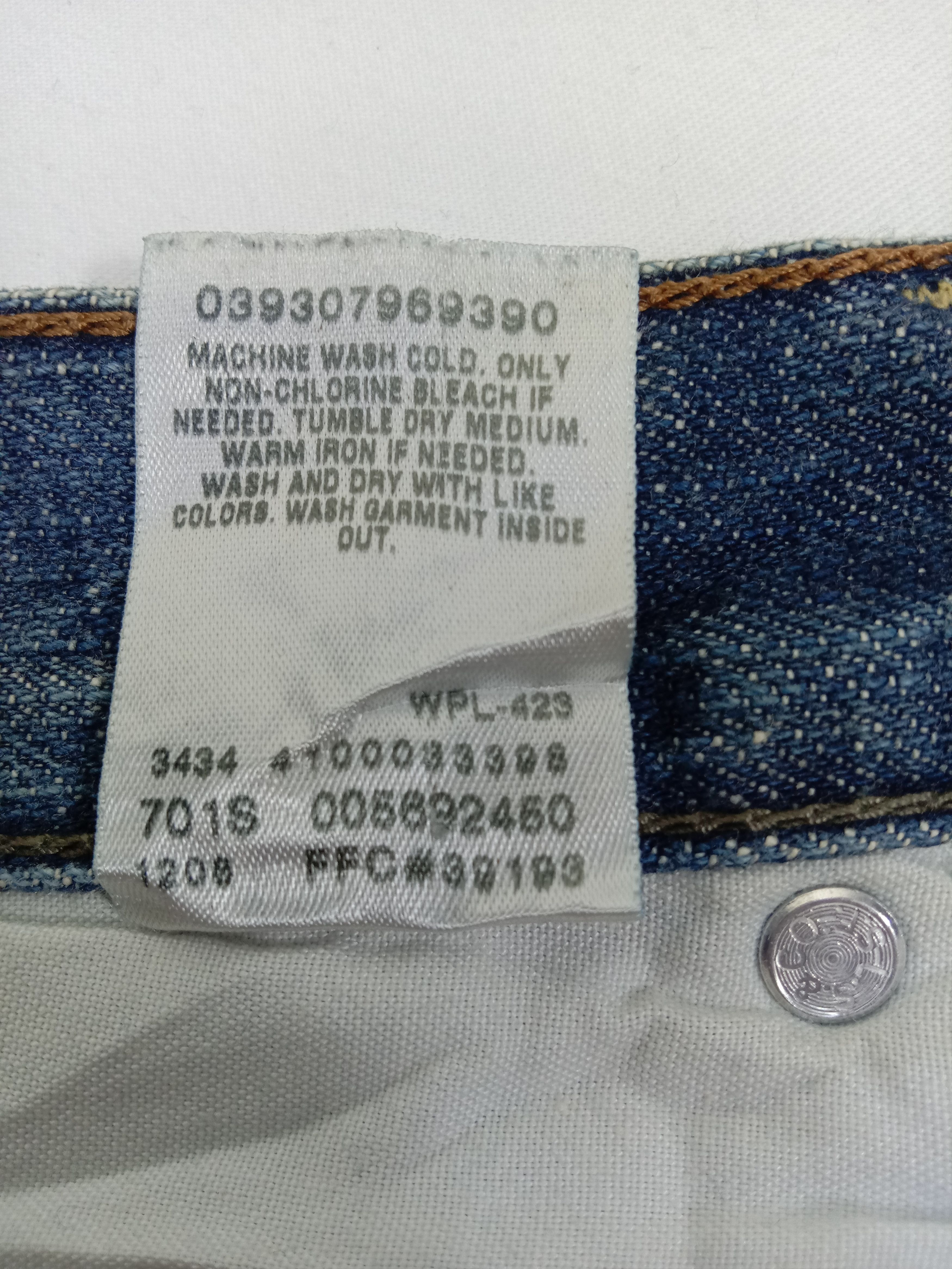 Levi's Vintage Levi's 569 Jeans Dirty Wash Loose Straight Denim Size US 38 / EU 54 - 12 Thumbnail