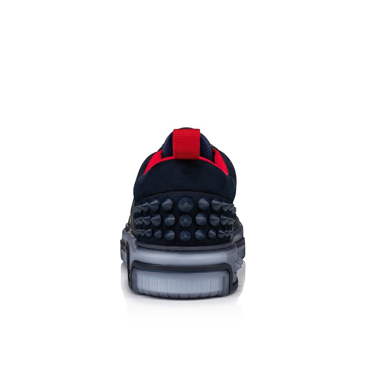 Christian Louboutin o1bcso1str0825 Astroloubi Saharienne Smoke in Navy Blue Size US 10 / IT 40 - 3 Thumbnail